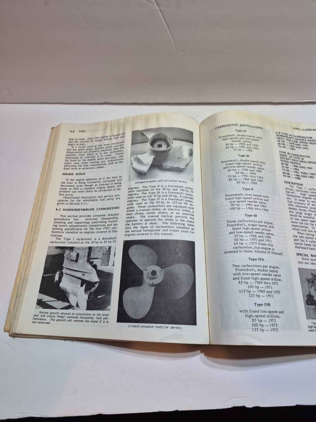 Johnson Evinrude 1958-1972 Seloc Vol 3 Repair Manual
