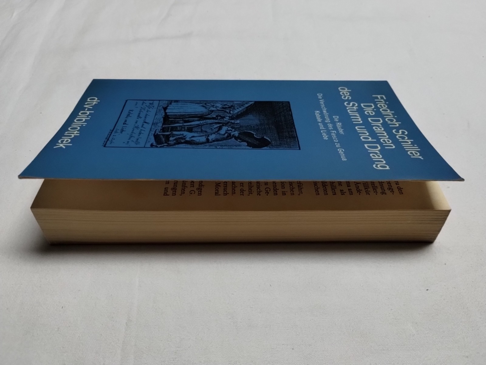 Die Dramen des Sturm & Drang by Friedrich Schiller 1978 Vintage Paperback