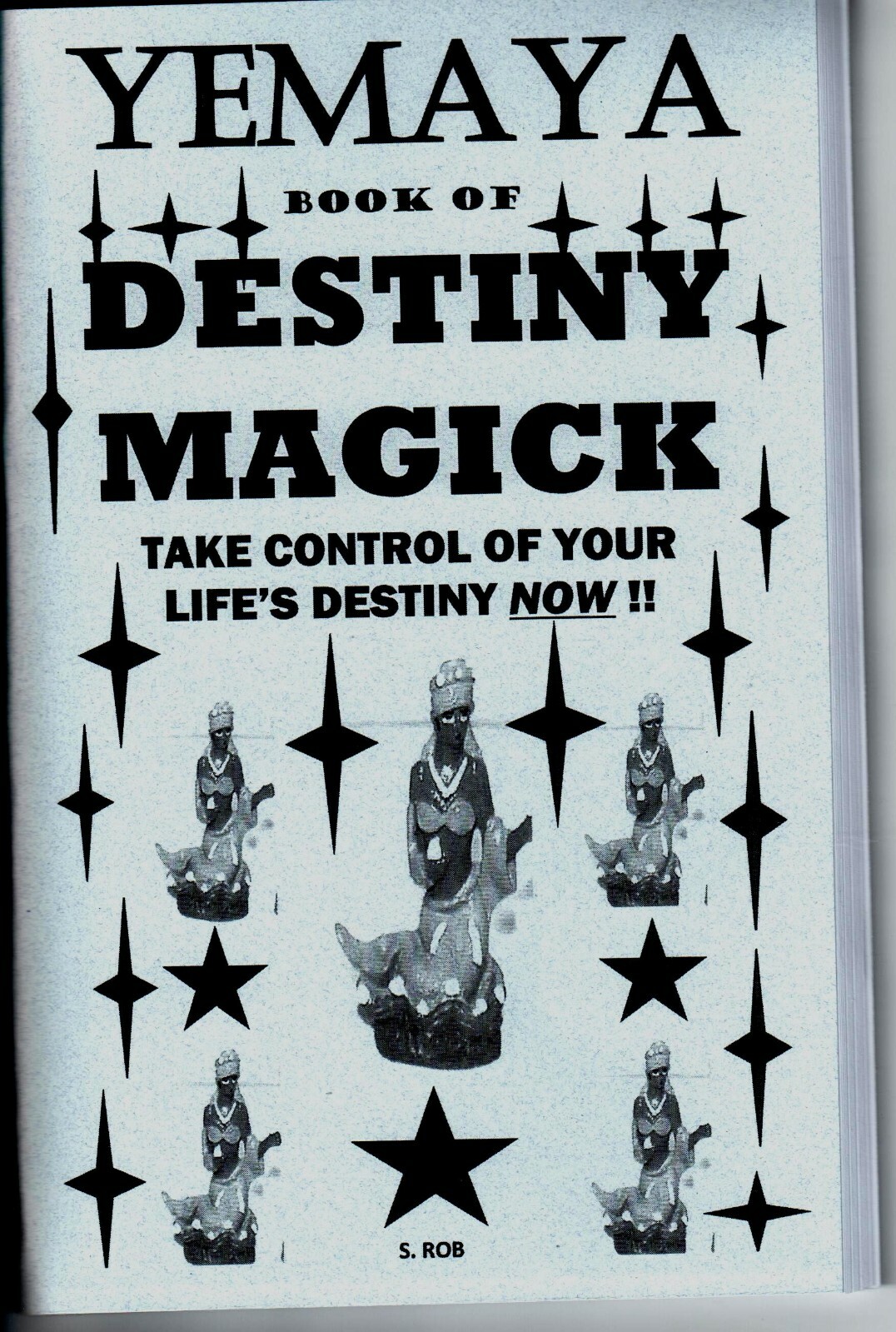 YEMAYA DESTINY MAGICK book by S. Rob 7 AFRICAN POWERS orishas 72 PAGES !!!!