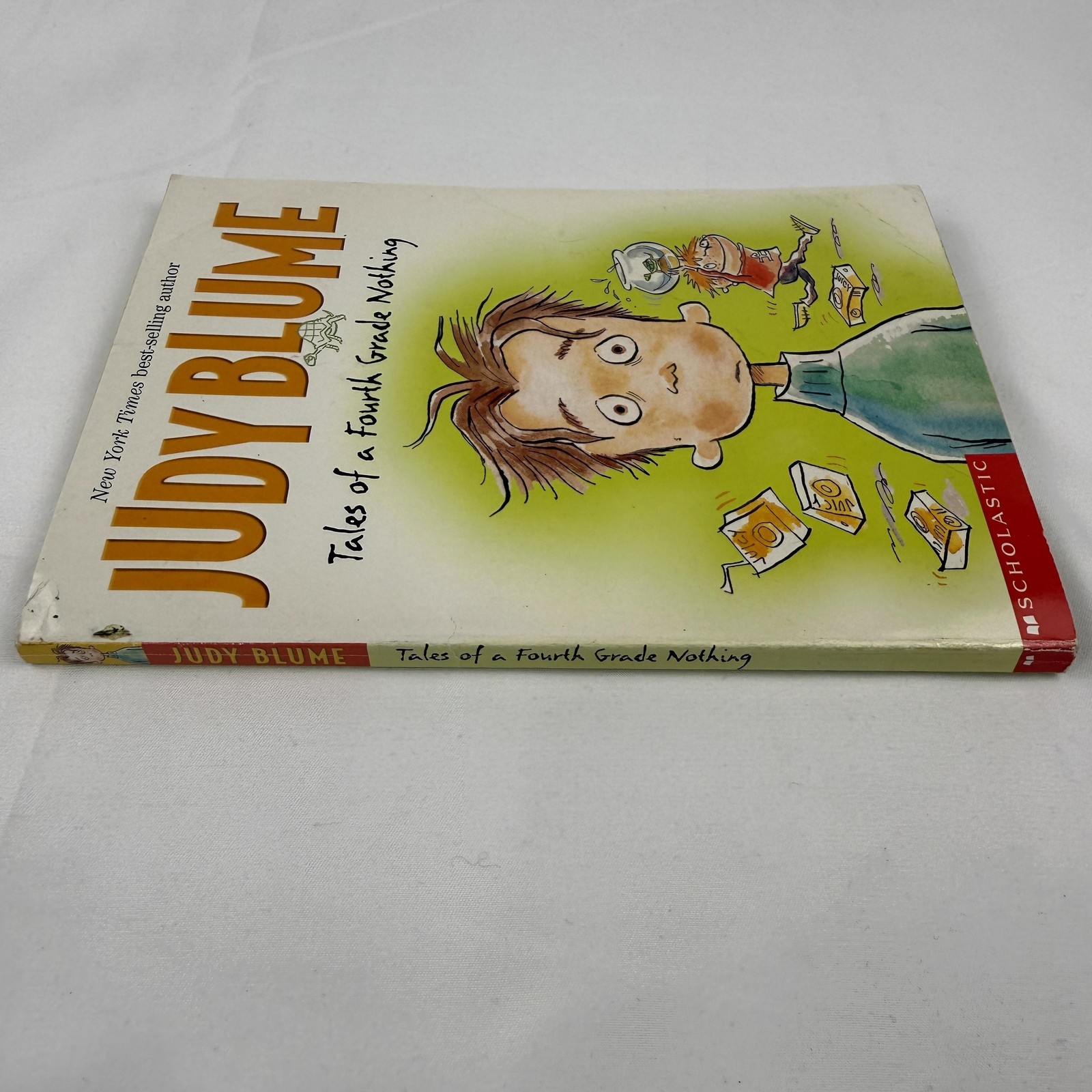 Tales Of A Fourth Grade Nothing Judy Blume Scholastic White PB Kids Humor