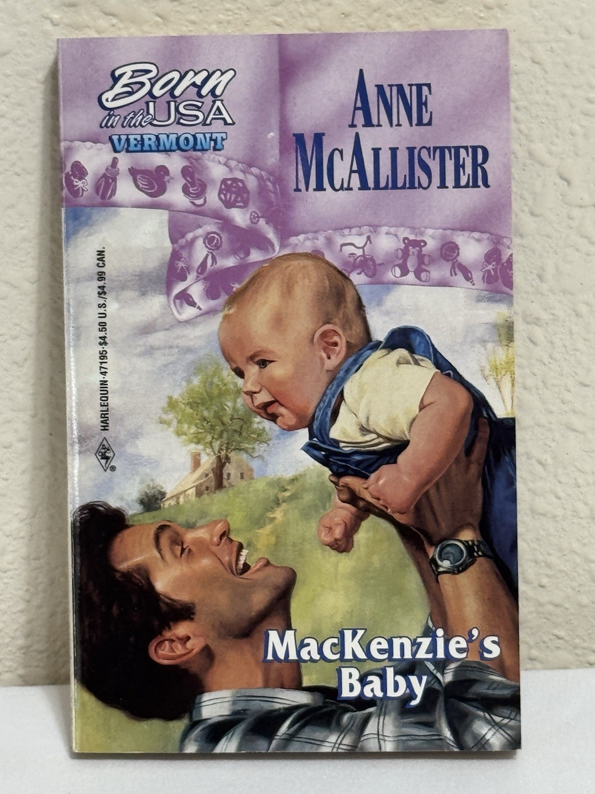 Harlequin Born In The USA Series Lot 4 Paperback Books