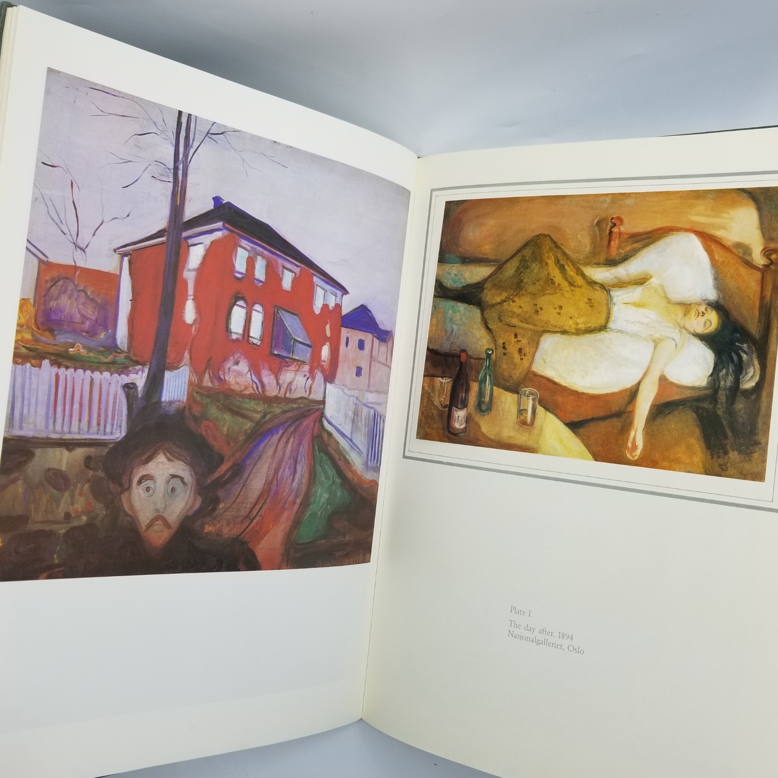 Edvard Munch by Per Amann – 1987 Artline Editions – Large Format HC