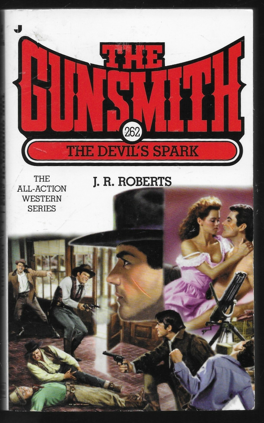 The Gunsmith Ser.: The Devil’s Spark by J. R. Roberts (2003, UK- A Format Paperb