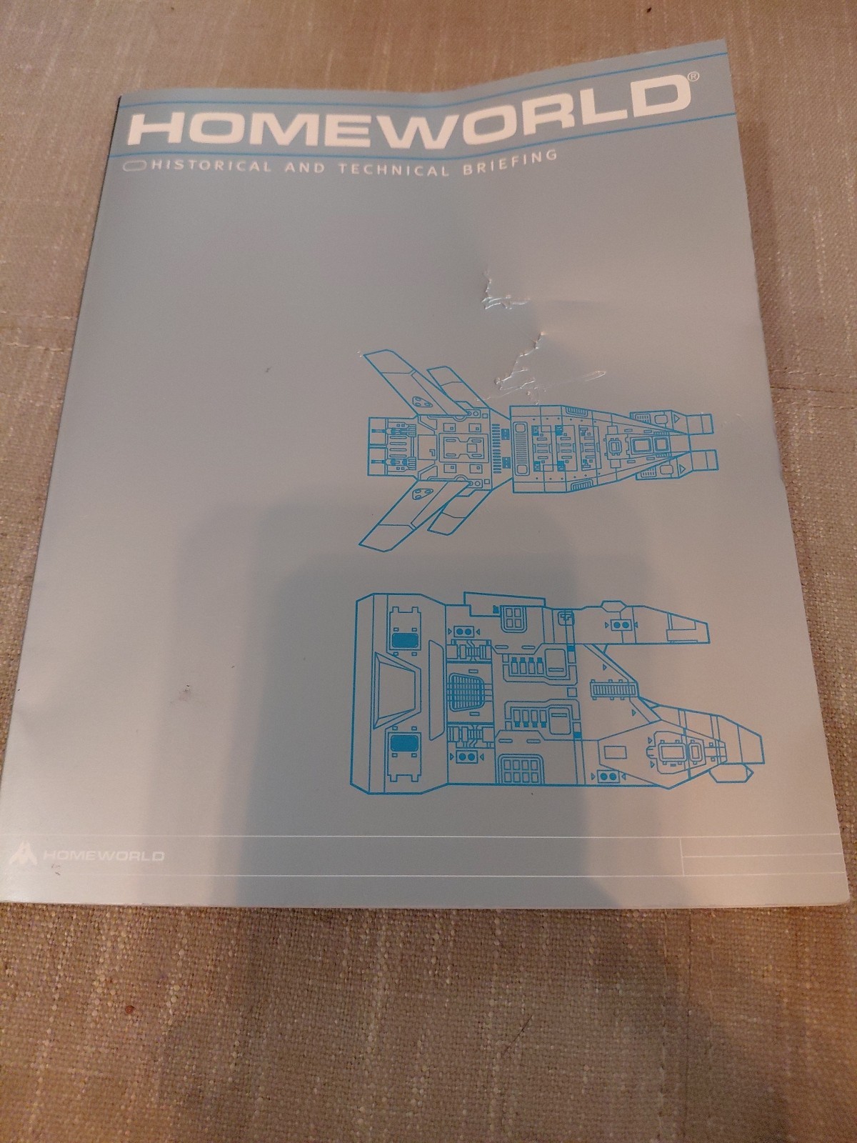 HOMEWORLD: Historical & Technical Briefing Manual PC (SIERRA 1999) 114 Pages