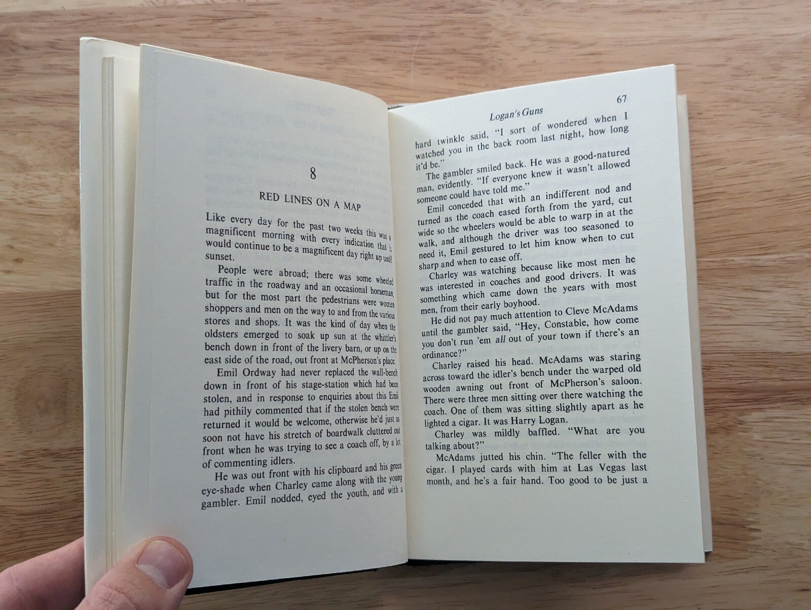 Logan’s Guns By Will Benton Hardback with Dust Jacket 1978 VG+