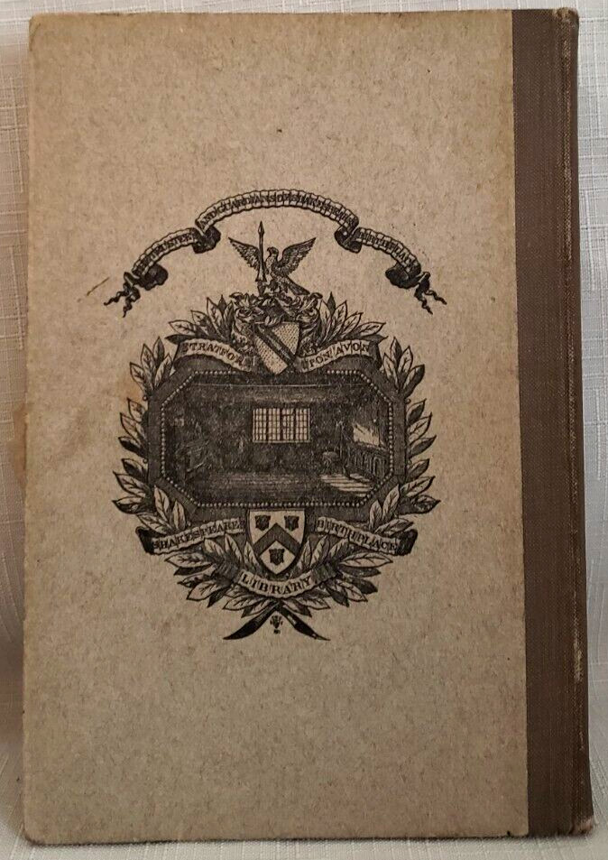 1910 CATALOGUE OF SHAKESPEARE BIRTHPLACE,Art,History, BIRTHPLACE Pamphlet/Ticket