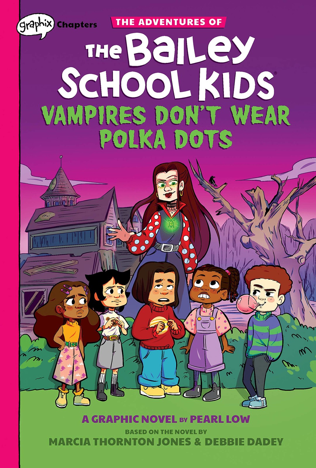 Vampires Don’t Wear Polka Dots: A Graphix Chapters Book (The Adventures of t…