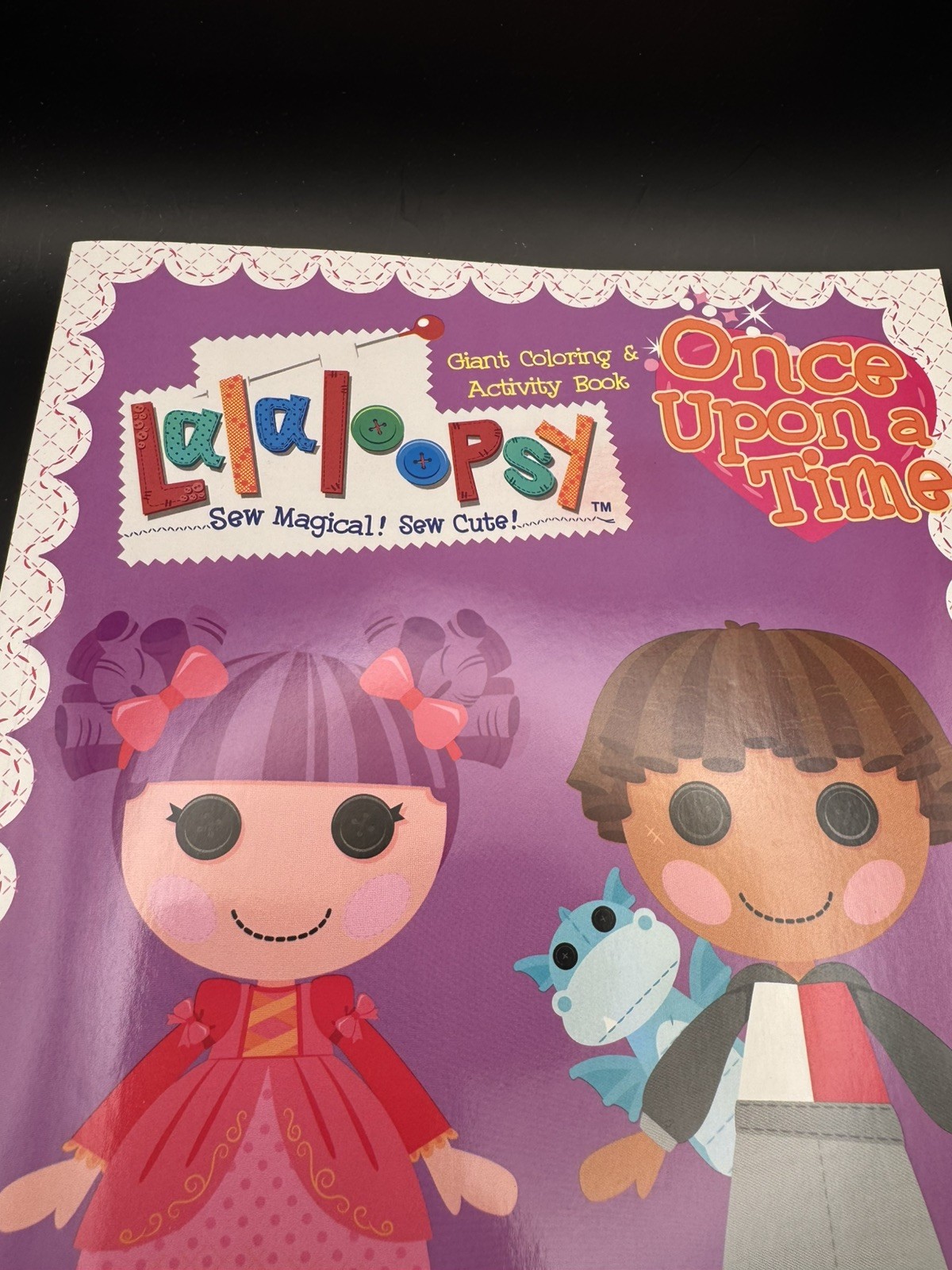 Lalaloopsy coloring/Activity Book Once Upon A Time~96 Pages