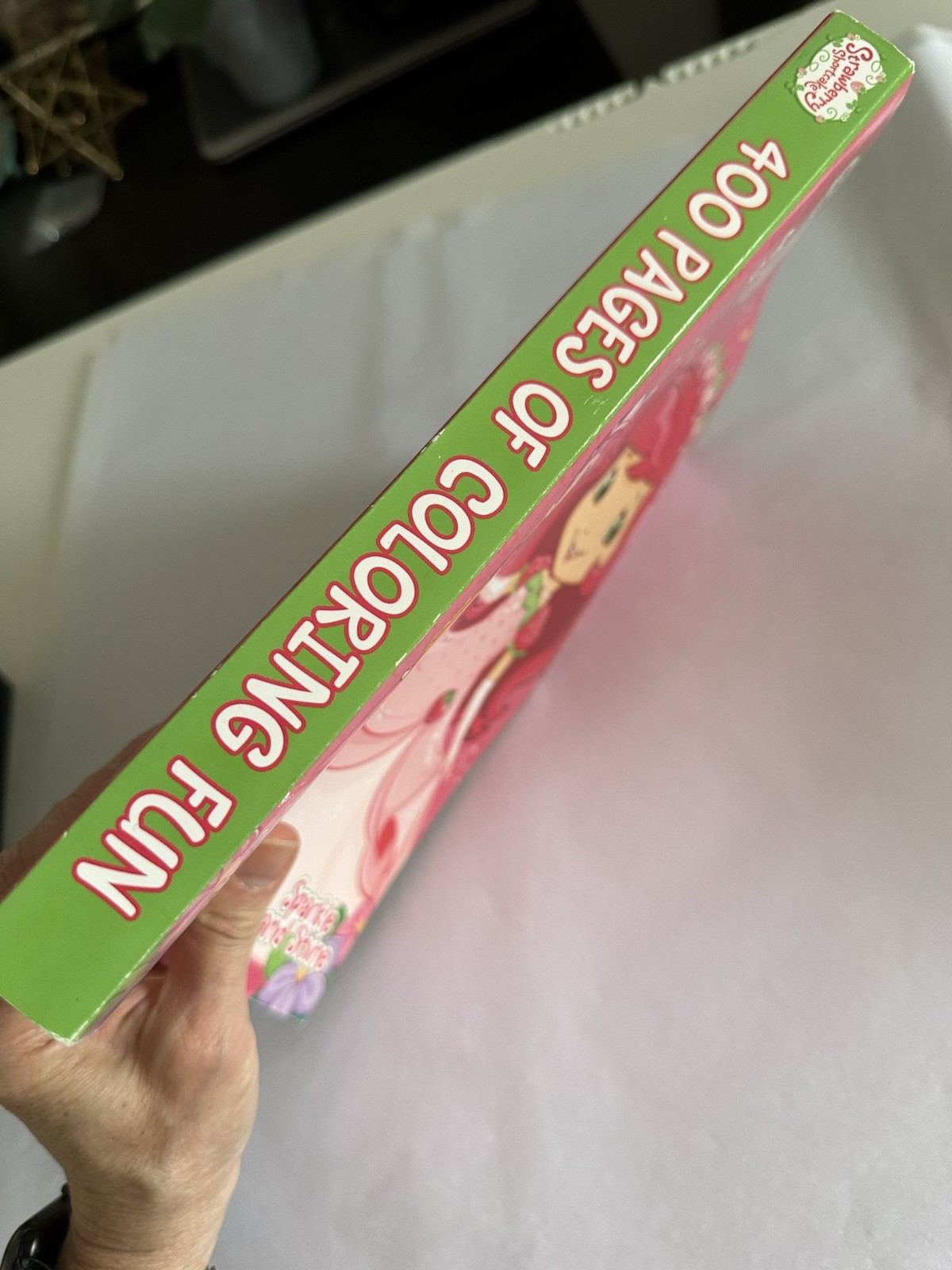 Strawberry Shortcake Coloring Book 400 Pages of Fun Sparkle and Shine