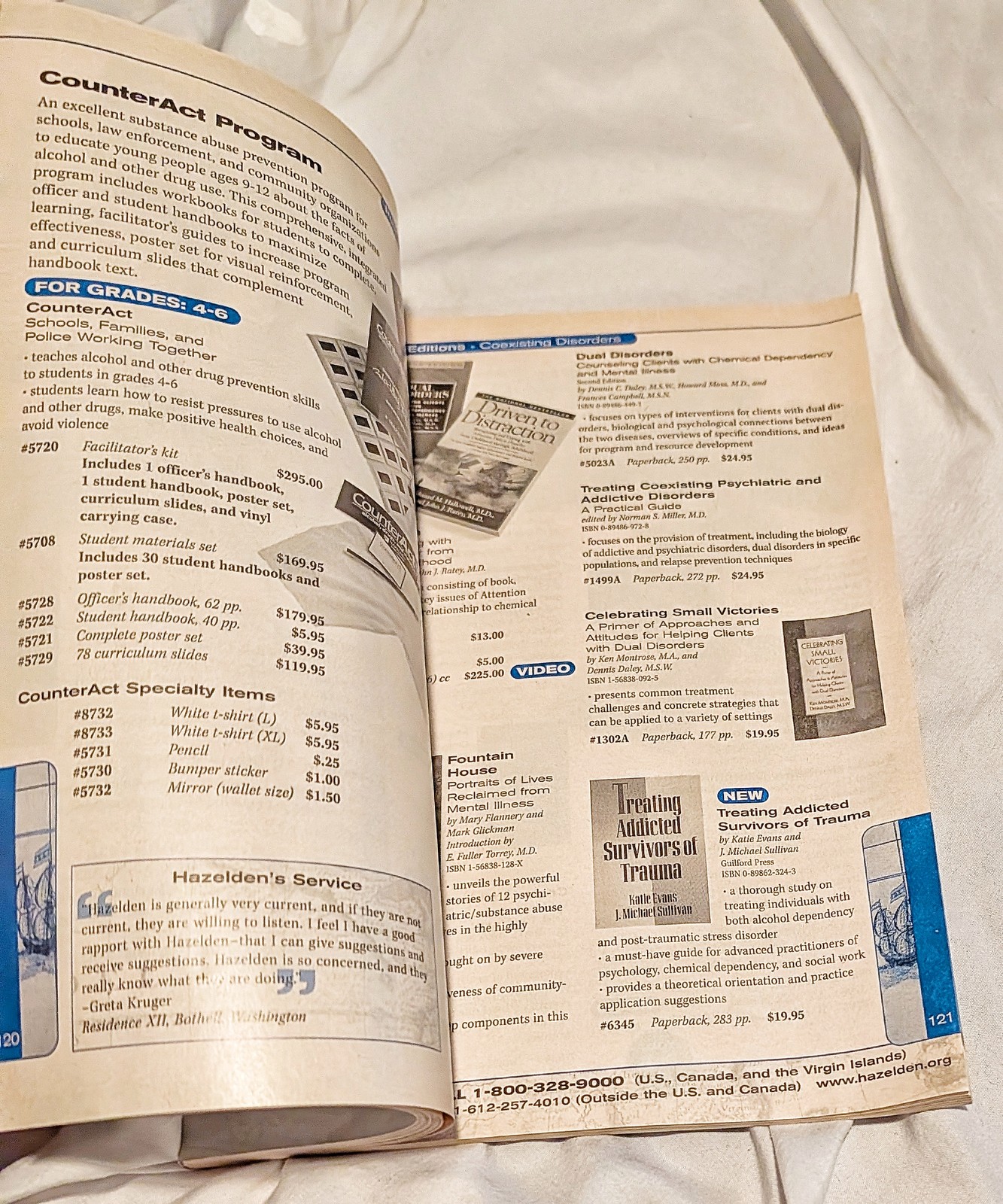 Vintage Hazelden🔴1998 Learning Resource Guide Dean Publishing PB🆓Abuse📬Health