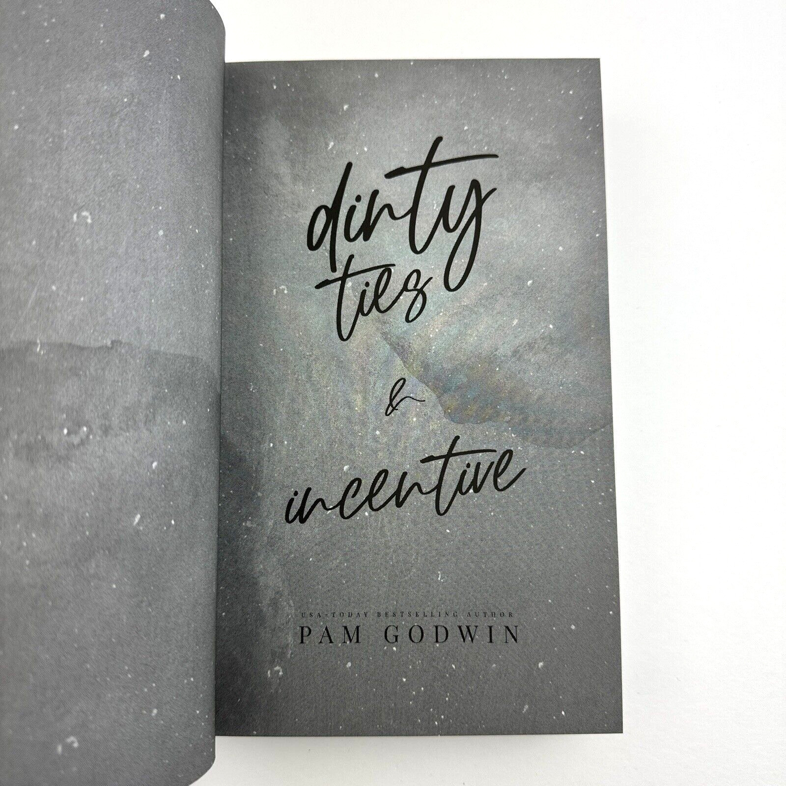Dark & Disturbed Pam Godwin Incentive & Dirty Ties Special Edition Hardcover New