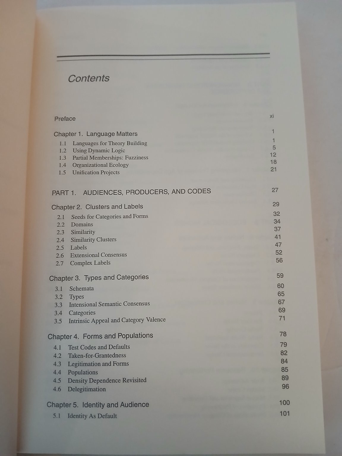 Logics of Organization Theory Hannan Pólos Carroll 2007 Princeton Press