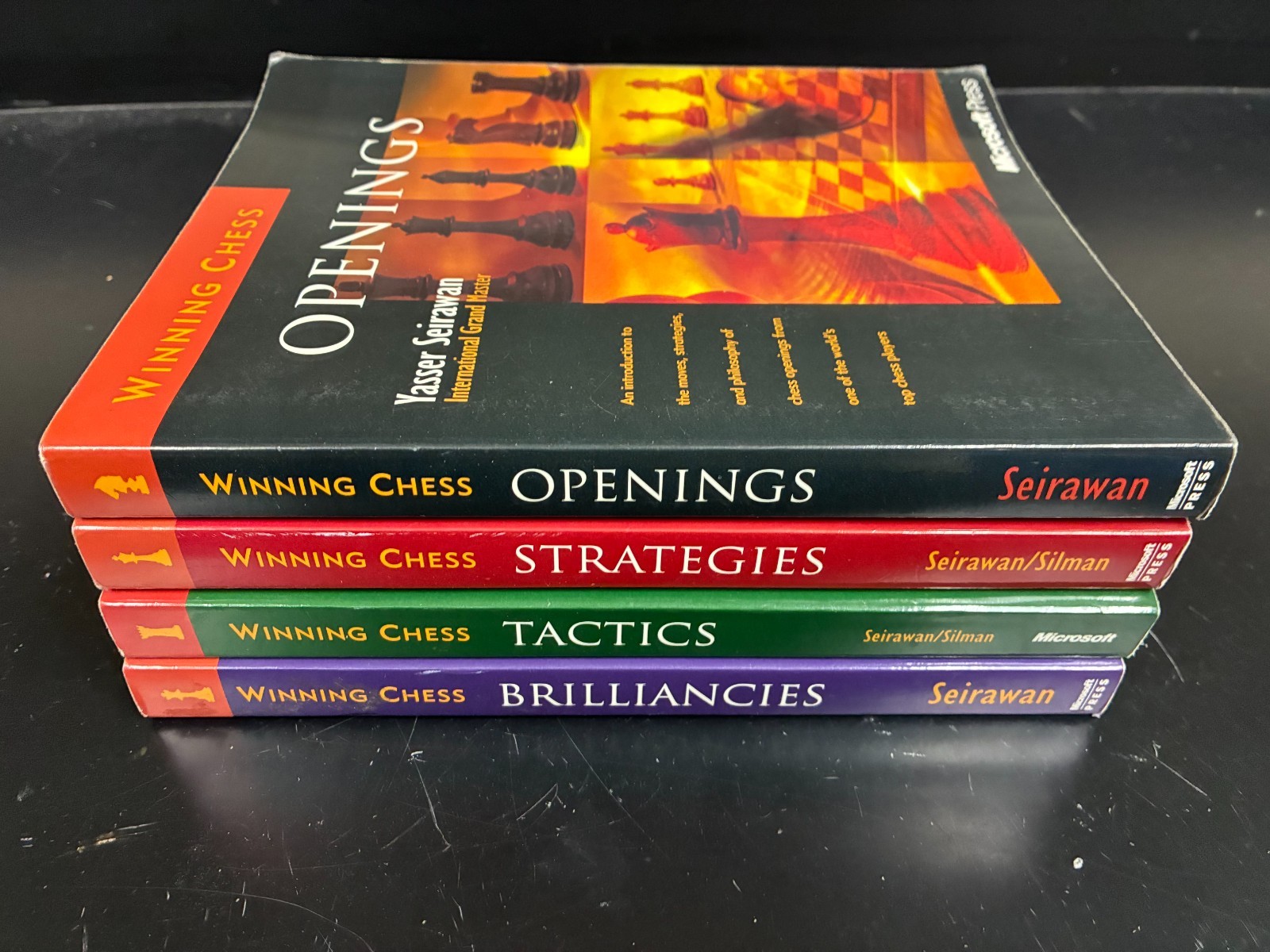 WINNING CHESS – Strategies, Tactics, Openings & Brilliancies – Seirawan – RARE!