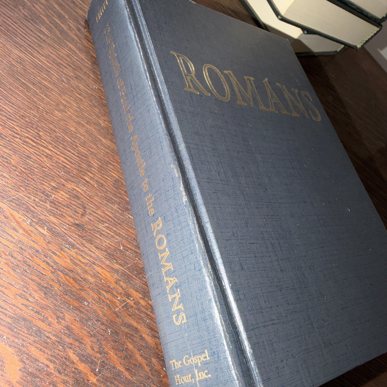 Romans Oliver B Greene HC 1974 Enlarged Edition Gospel Hour Bible Commentary
