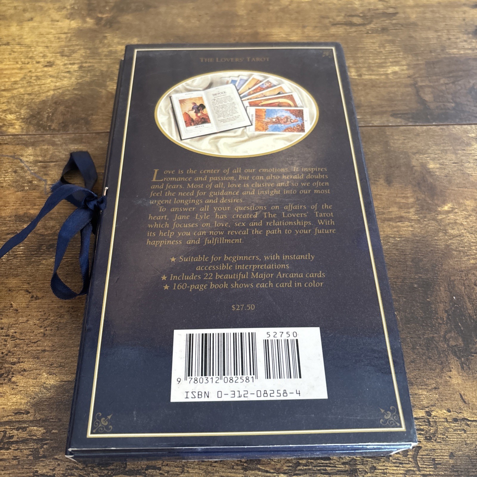 Lover’s Tarot : For Affairs of the Heart by Jane Lyle (1992, Hardcover)
