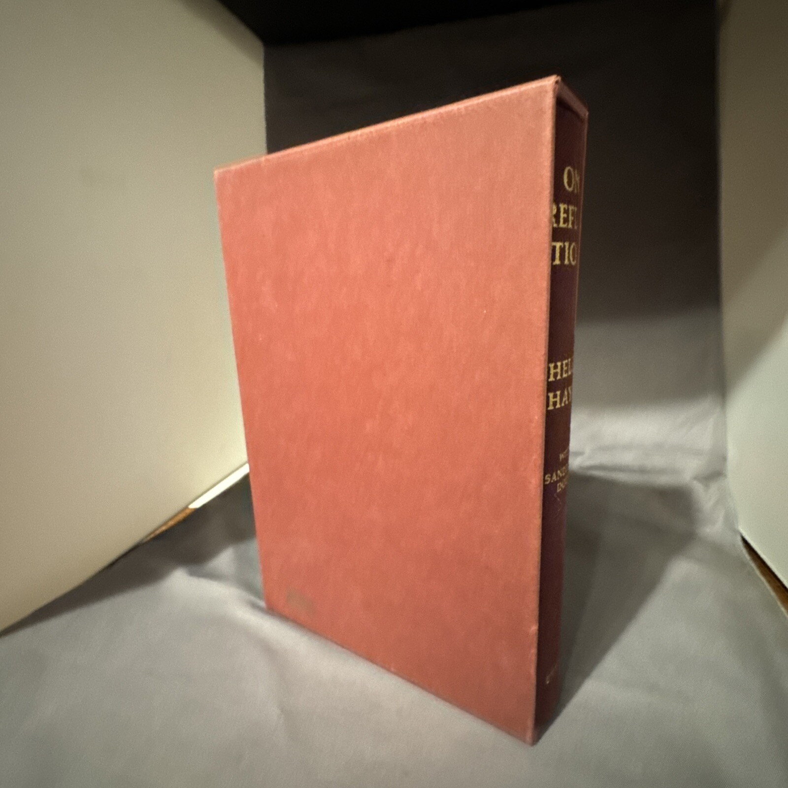[SIGNED w/ COA] On Reflection | Helen Hayes (1968) Slipcase *NM- – 9.2*