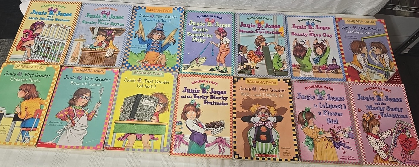 Lot Of 14 JUNIE B JONES Chapter Books By Barbara Park Ages 6-9
