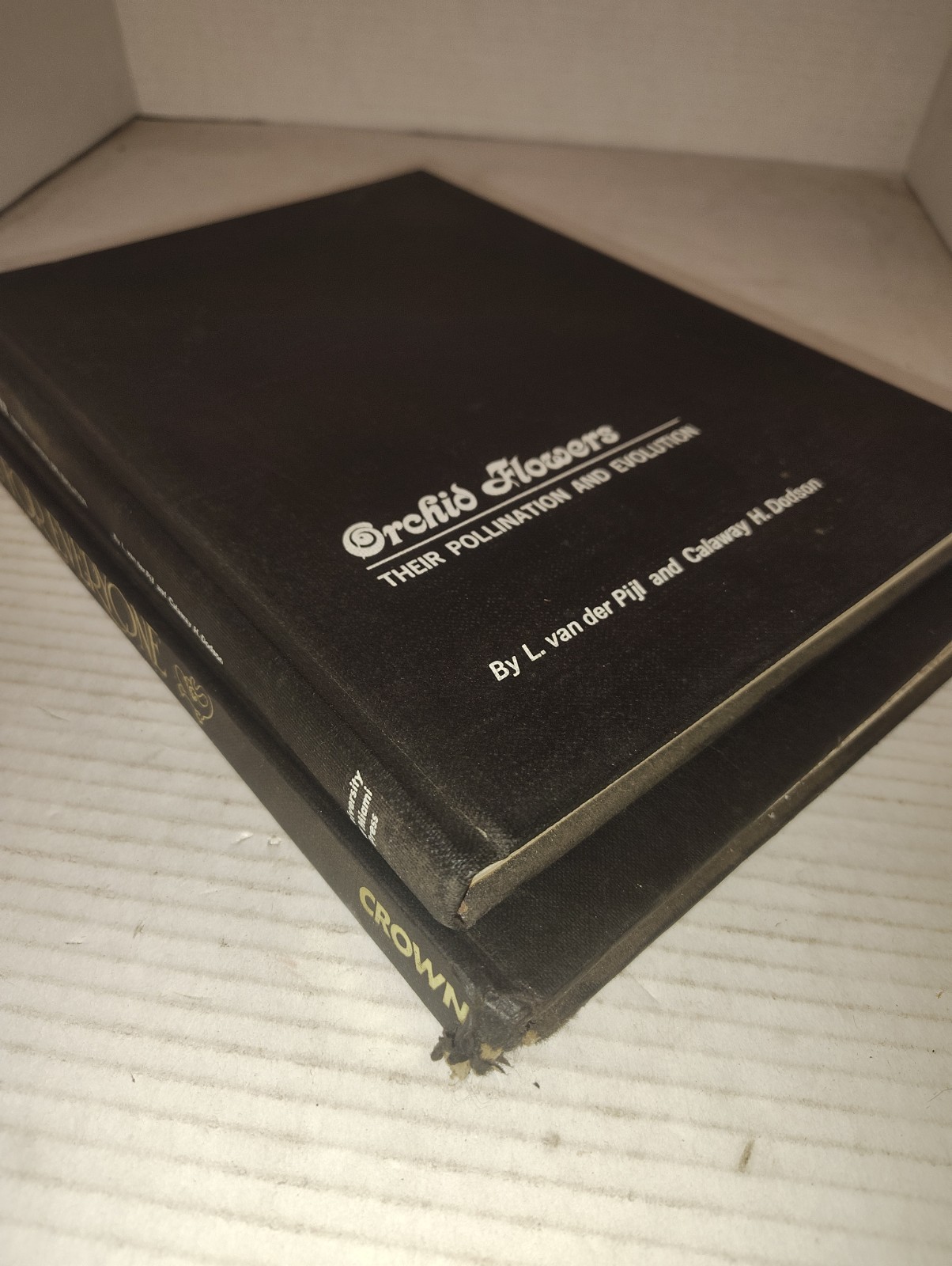 Vintage Orchid Book Set – Orchid Flowers: Their Pollination and Evolution &…
