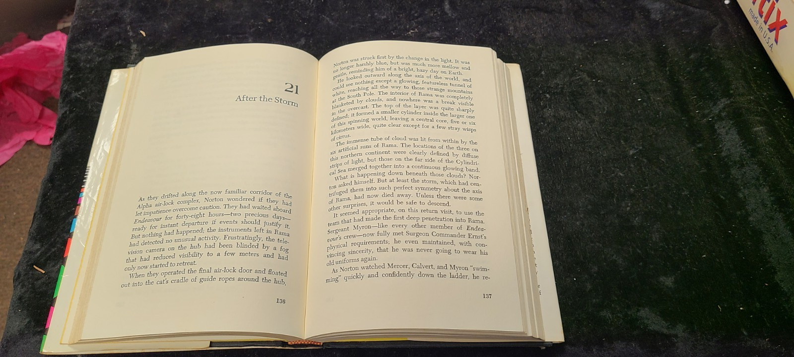 Rendezvous with Rama by Arthur C. Clarke (1973, Hardcover) First Edition