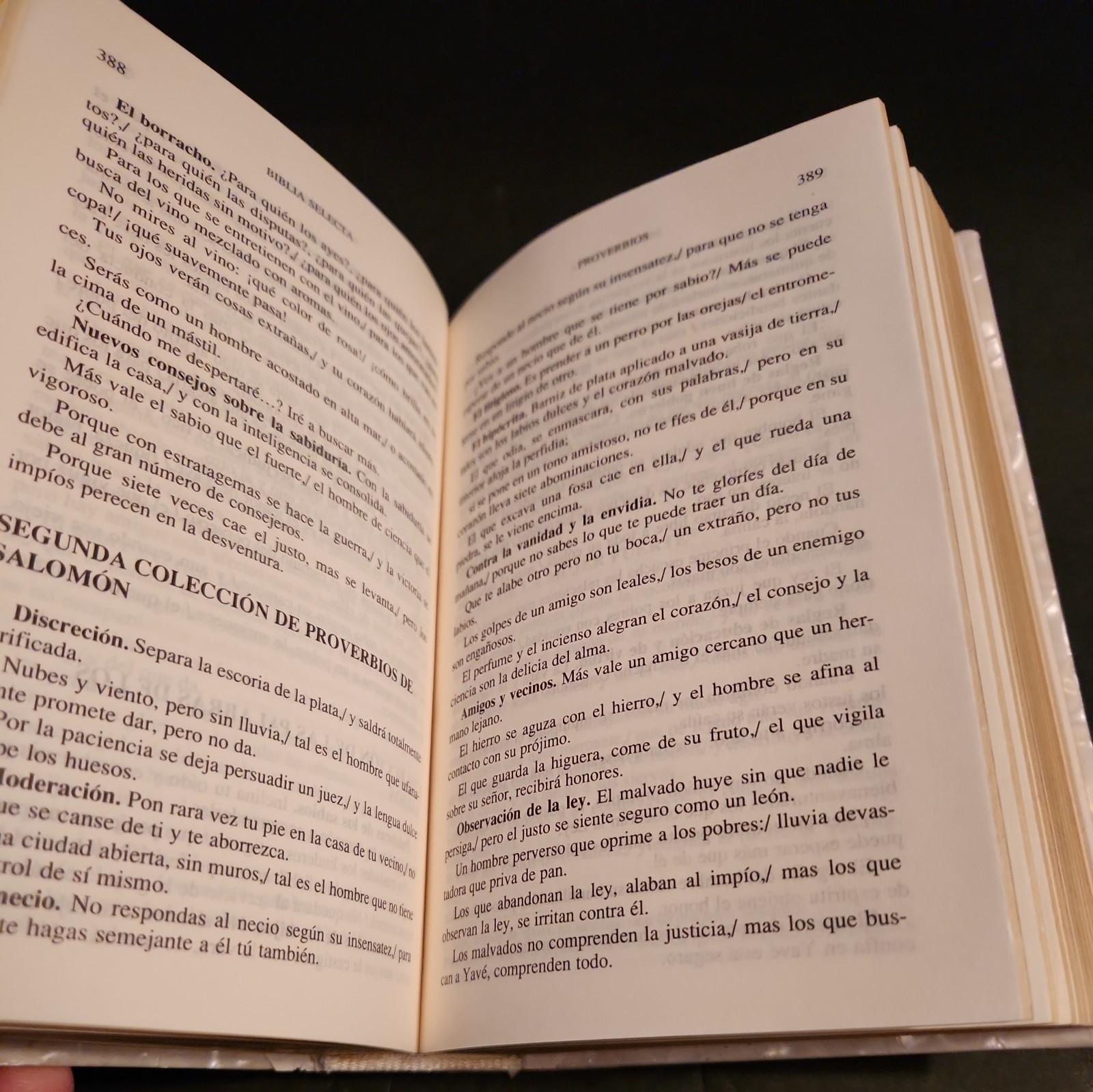 Sagrada Biblia — Revelation and the Word 1995 hardcover signed