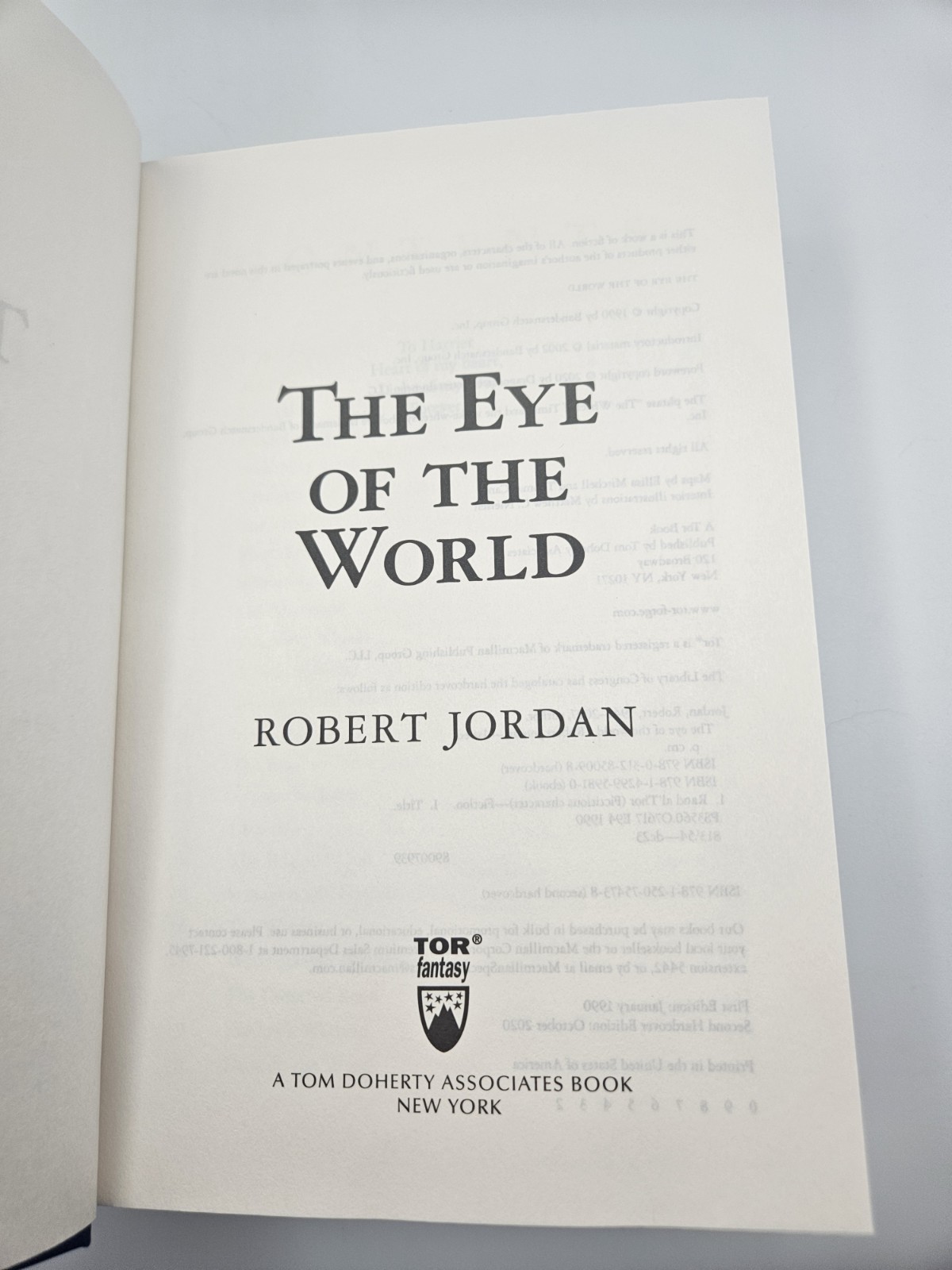 The Wheel of Time: The Eye of The World 30th Anniversary Edition Hardback Book