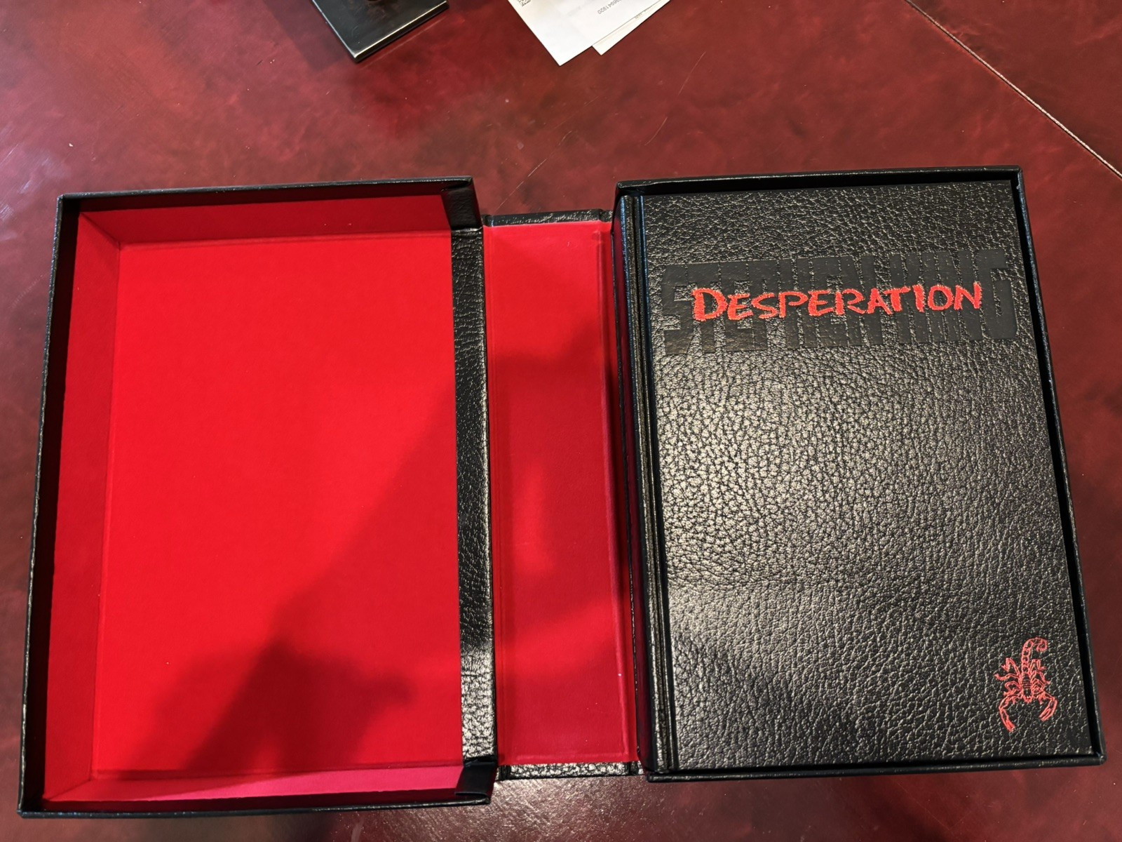 STEPHEN KING DESPERATION LIMITED LUXURY FIRST EDITION SiGNED NUMBERED
