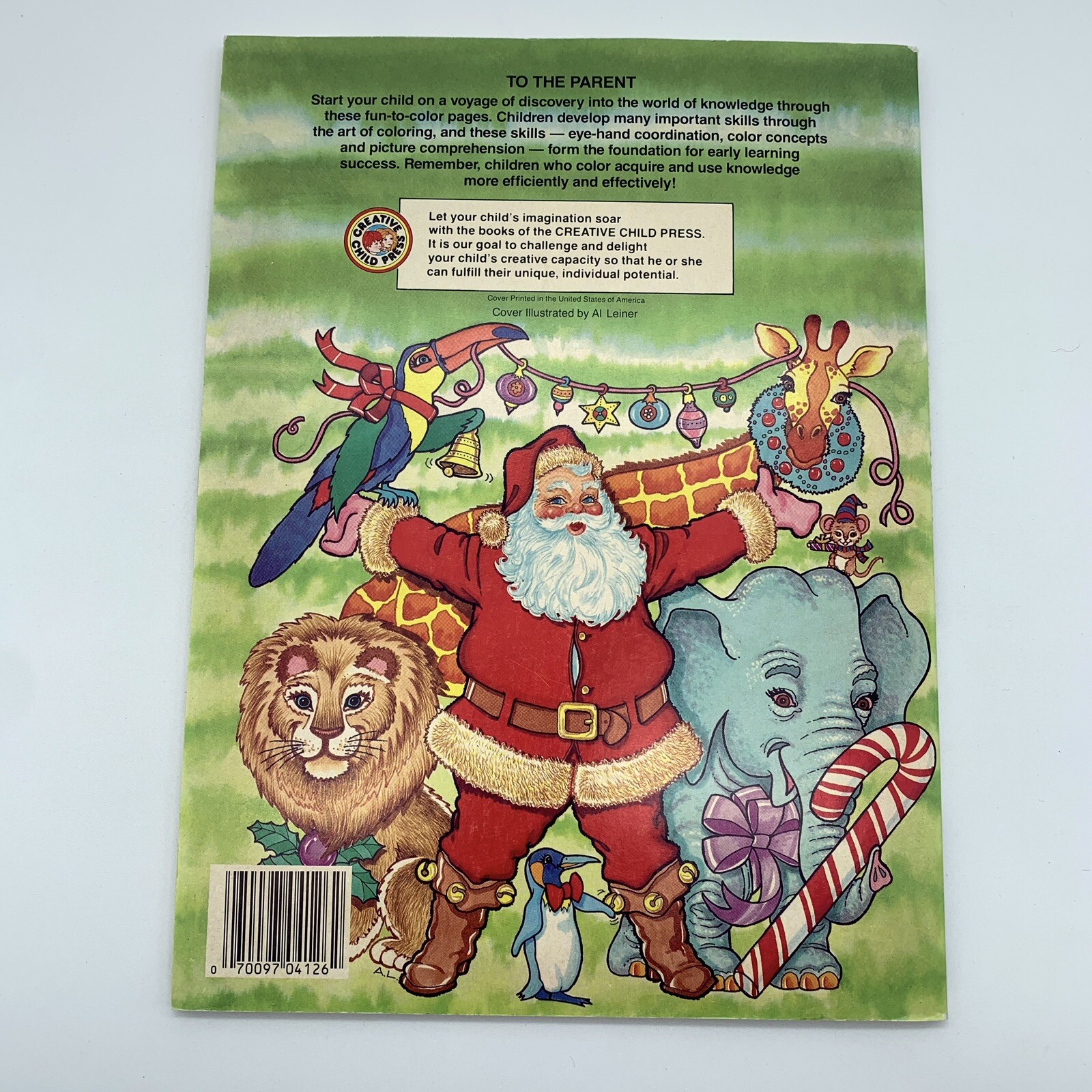 Vintage Coloring Books Lot 1980’s & 1990s Sesame Street Santa Animals NOS & USED