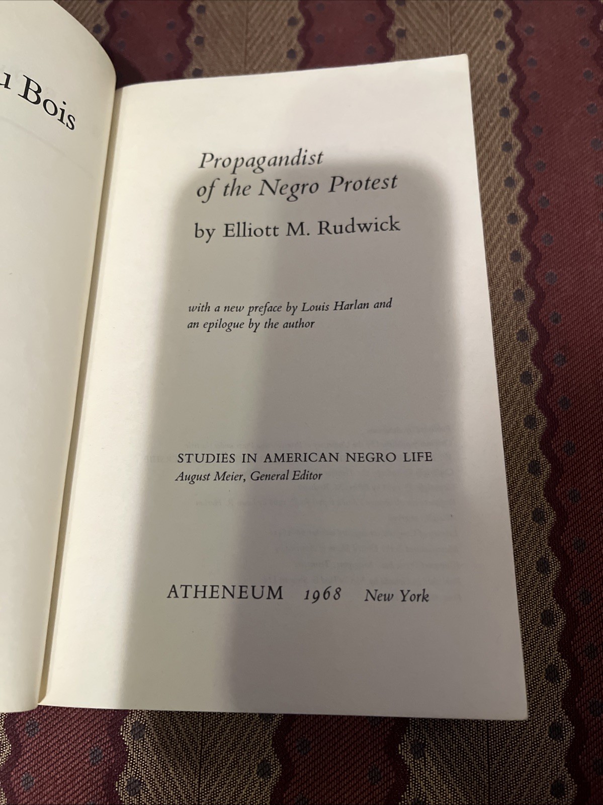 W. E. B. du Bois W.E.B. Dubois Speaks Propagandist Of The Negro Protest