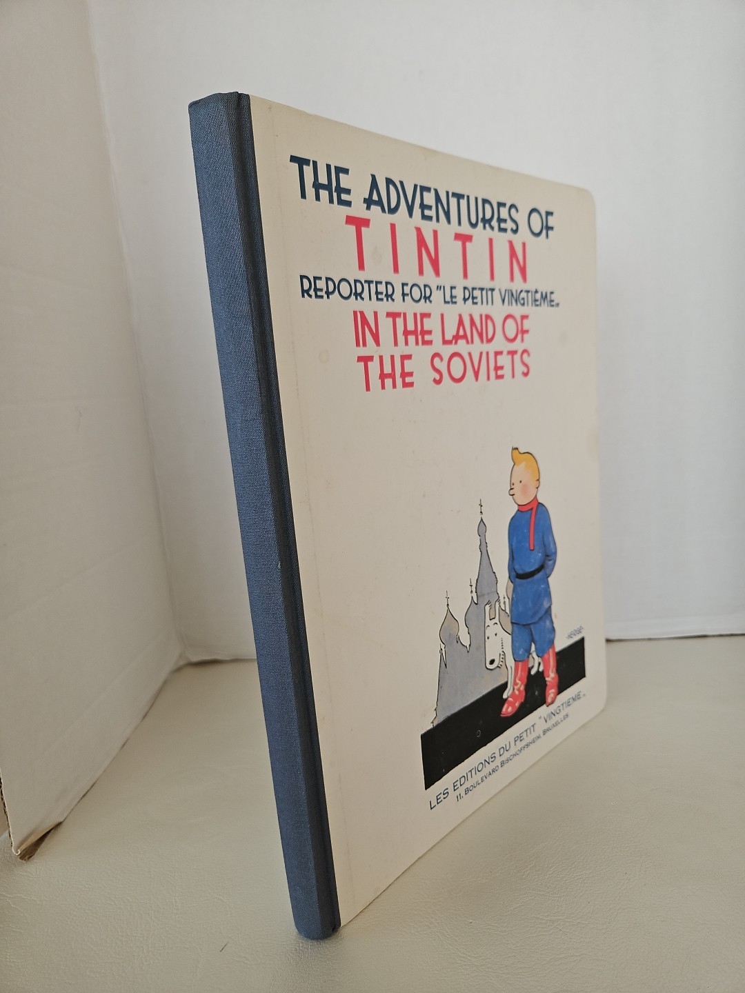 THE ADVENTURES OF TINTIN, REPORTER FOR „LE PETIT~Herge~ Hardcover~1998
