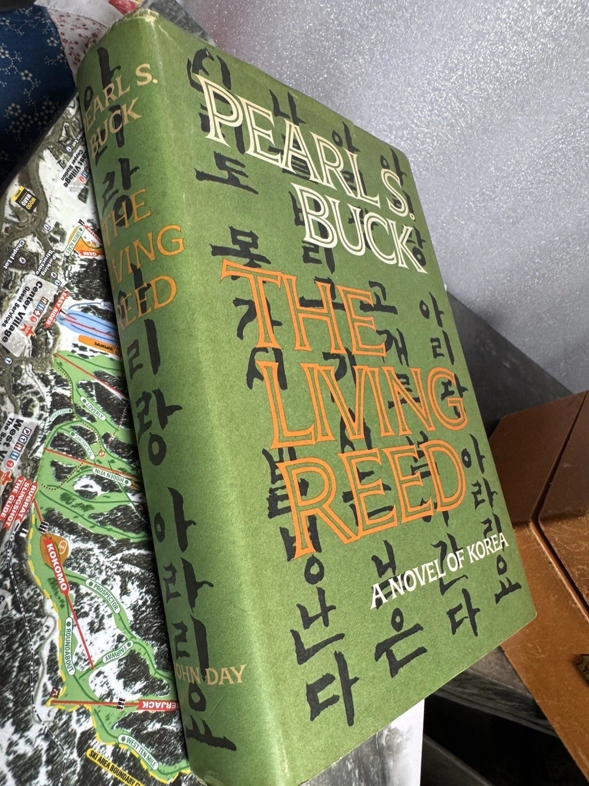 Vintage The Living Reed by Pearl S. Buck 1963 HC DJ Book Club Ed