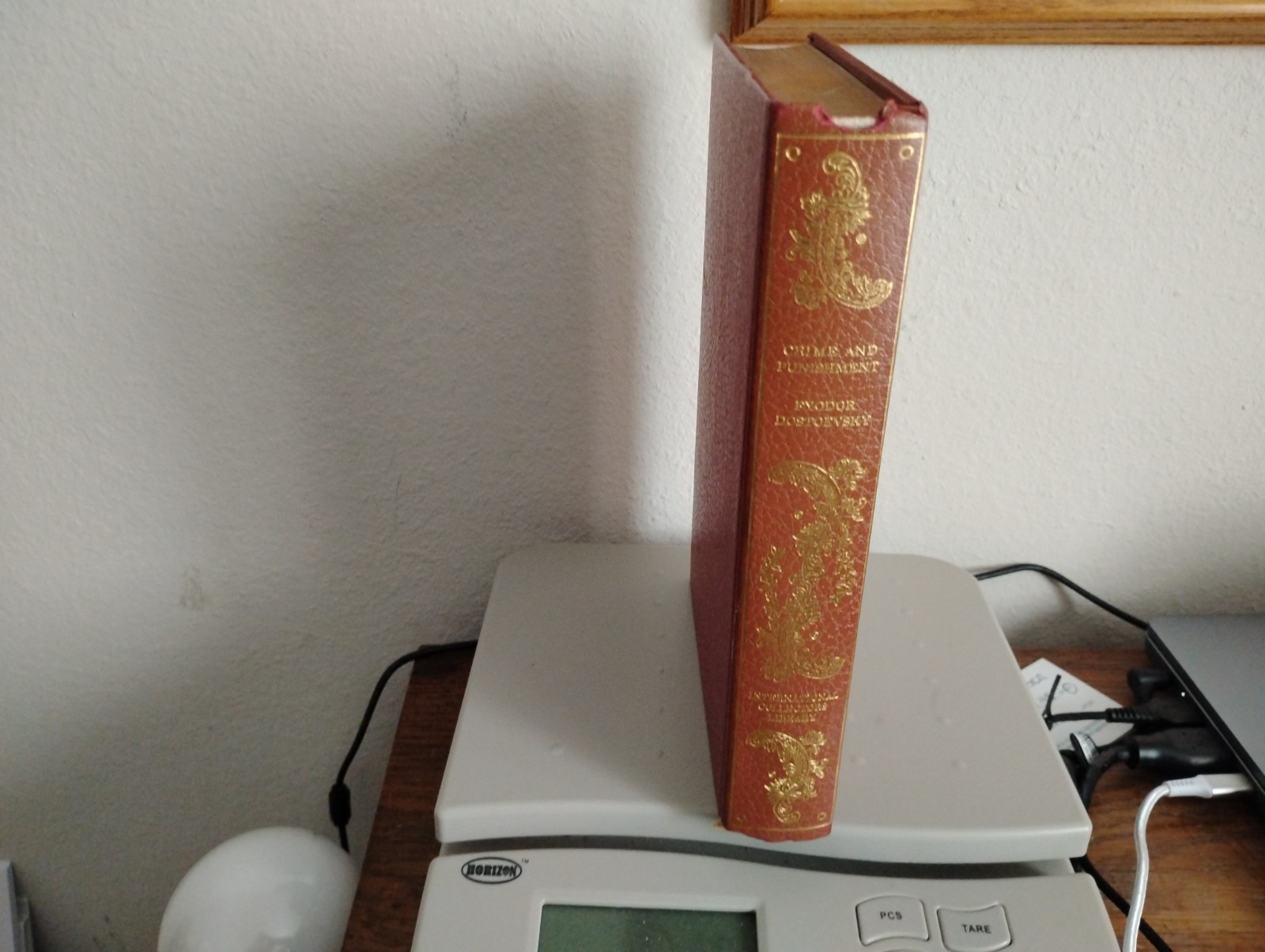 CRIME AND PUNISHMENT BY FYODOR DOSTOEVSKY-INTERNATIONAL COLLECTORS LIBRARY