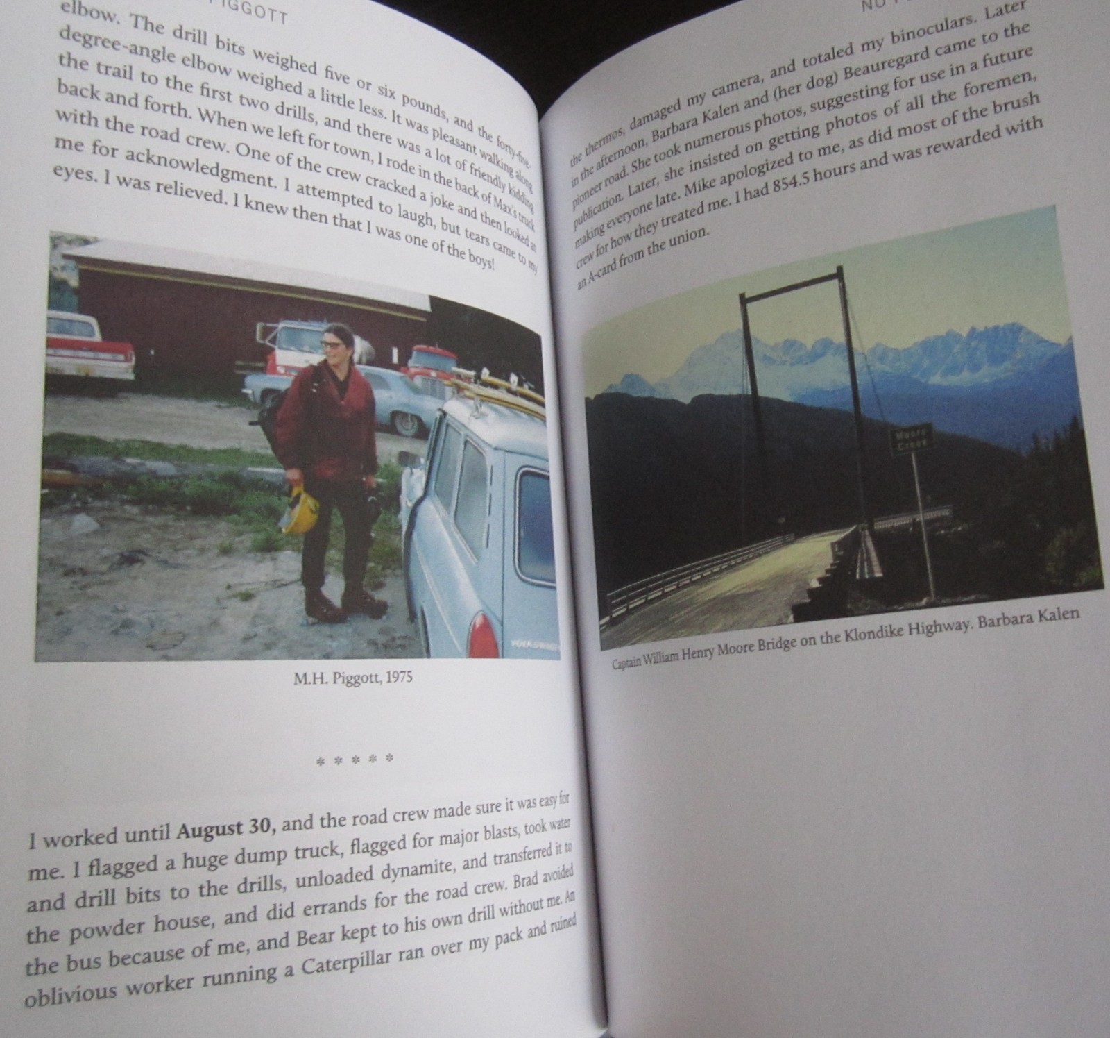 No Place to Pee by Margaret H Piggott 1st hc ed 2021 Alaskan Klondike Pipeline