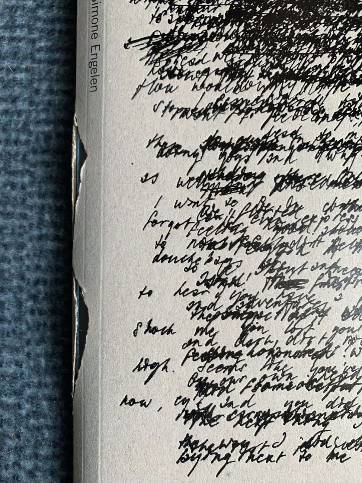 Simone Engelen : 27 Drafts : PB, 108 pages : Rare, OOP