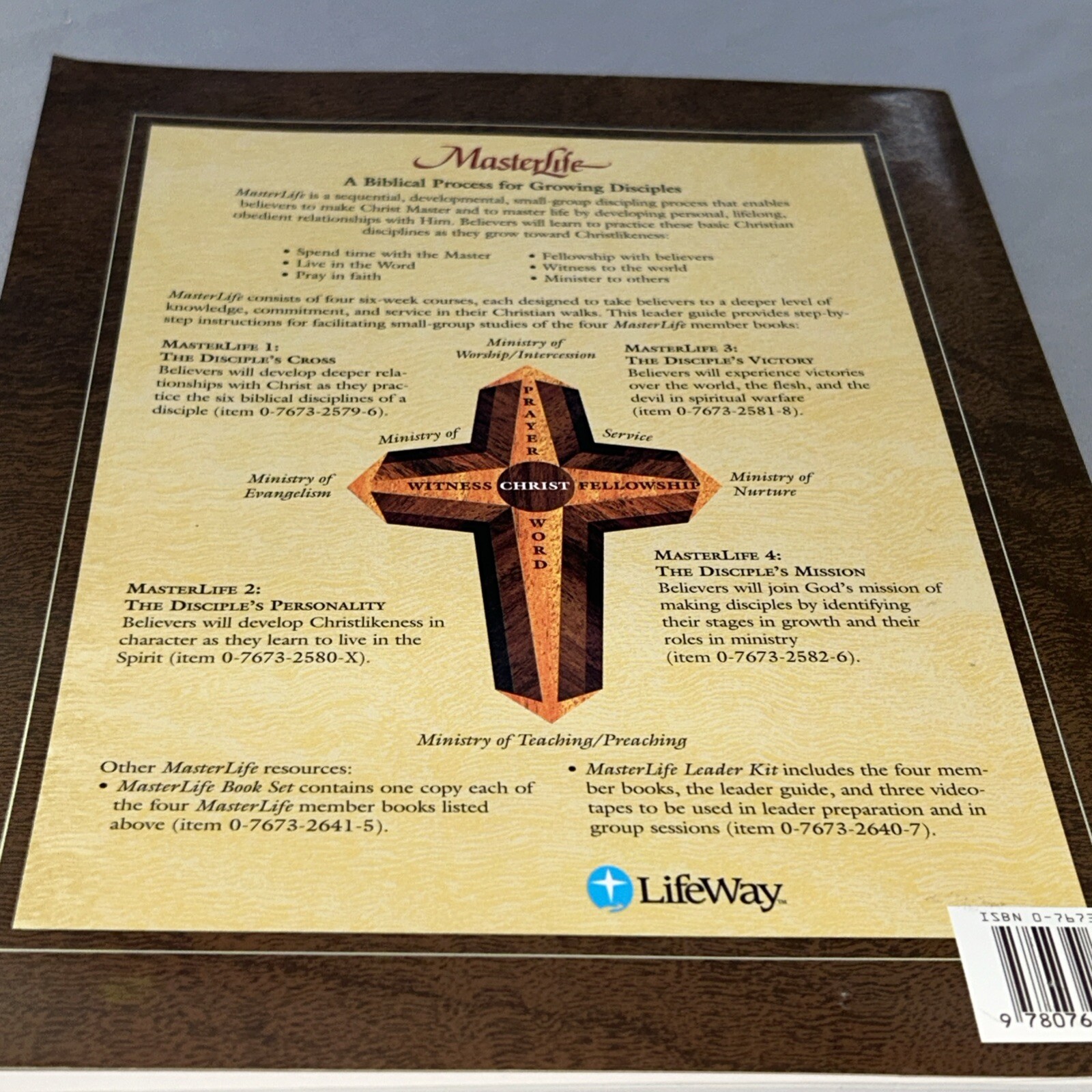MasterLife – Leader Guide: A Biblical Process for Growing Disciples by Willis