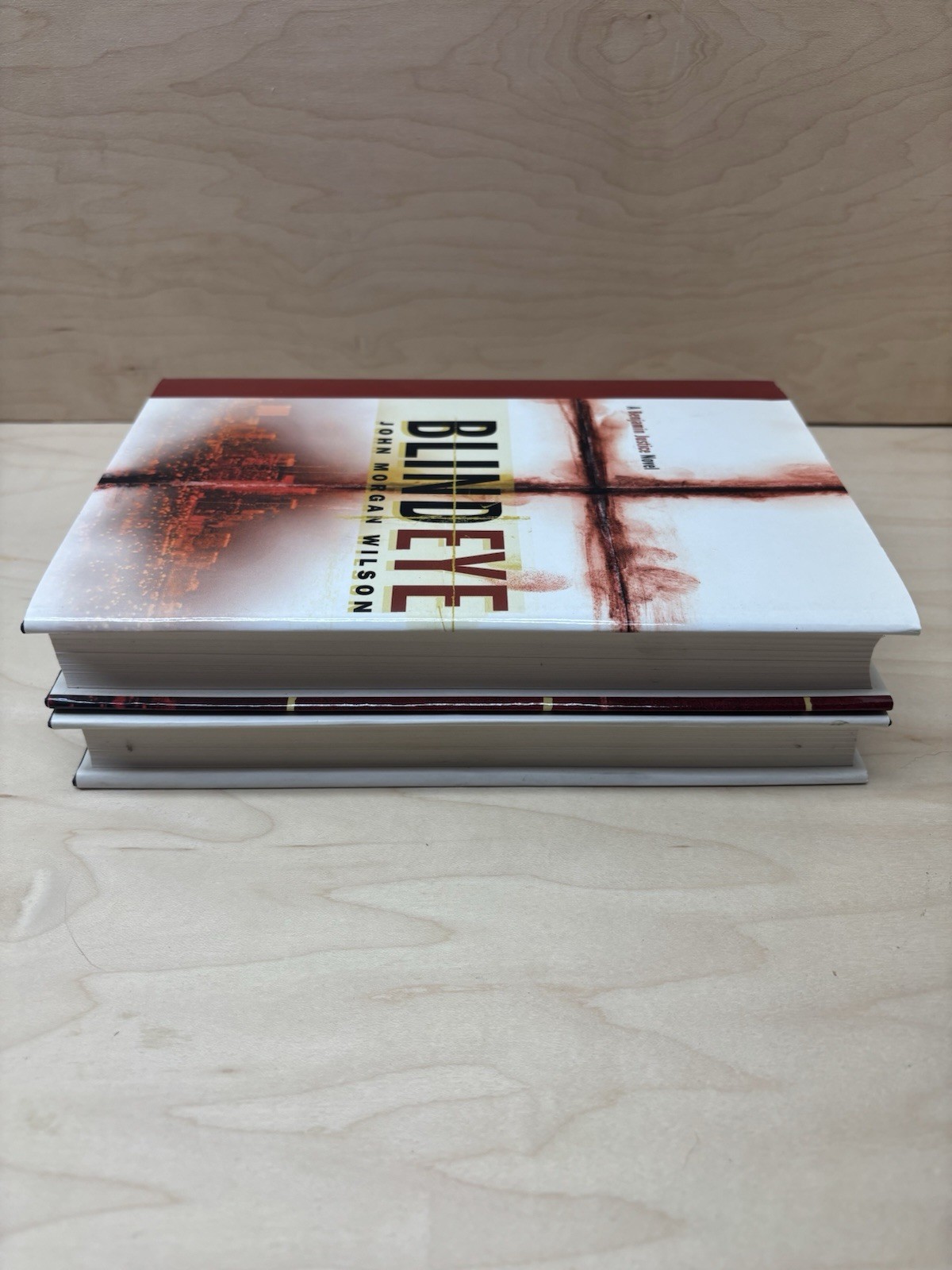 Blind Eye & Moth And Flame-A Benjamin Justice Novel By John Morgan Wilson HC