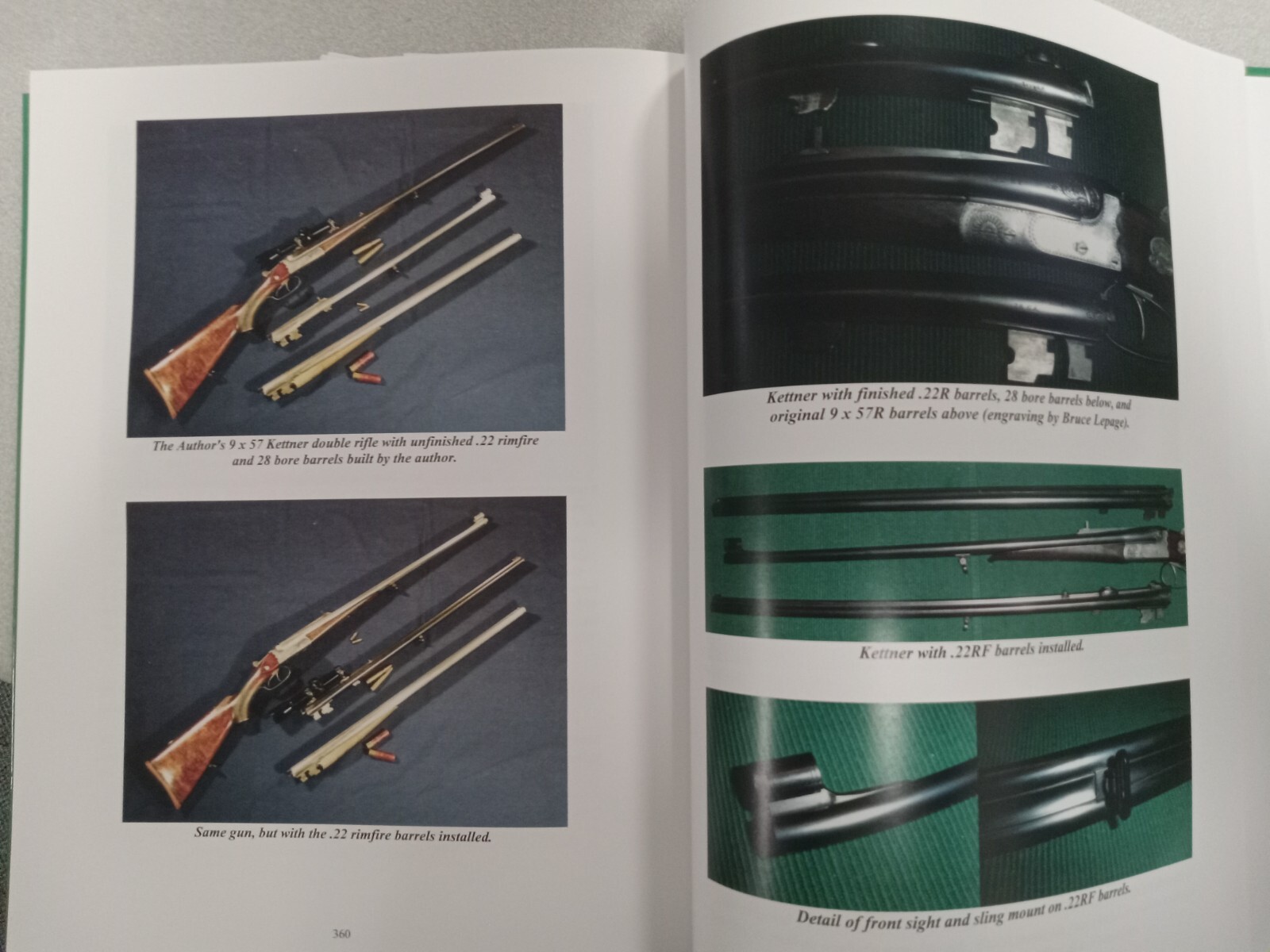 New- „Building Double Rifles on Shotgun Actions“ by W. Ellis Brown – 3rd Edition
