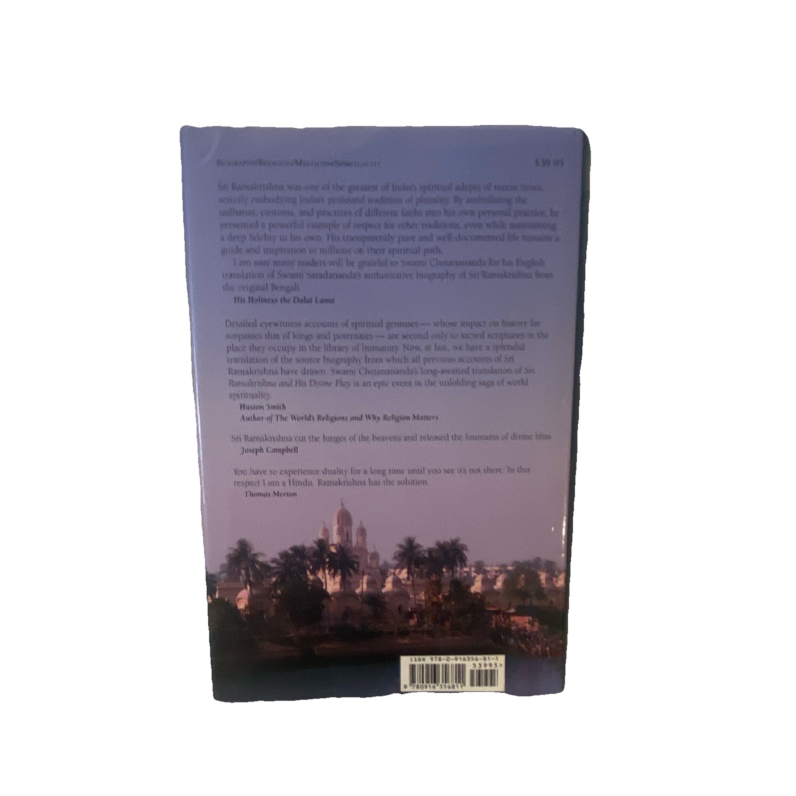 Sri Ramakrishna and His Divine Play Saradananda Chetanananda Hardcover Vedanta …