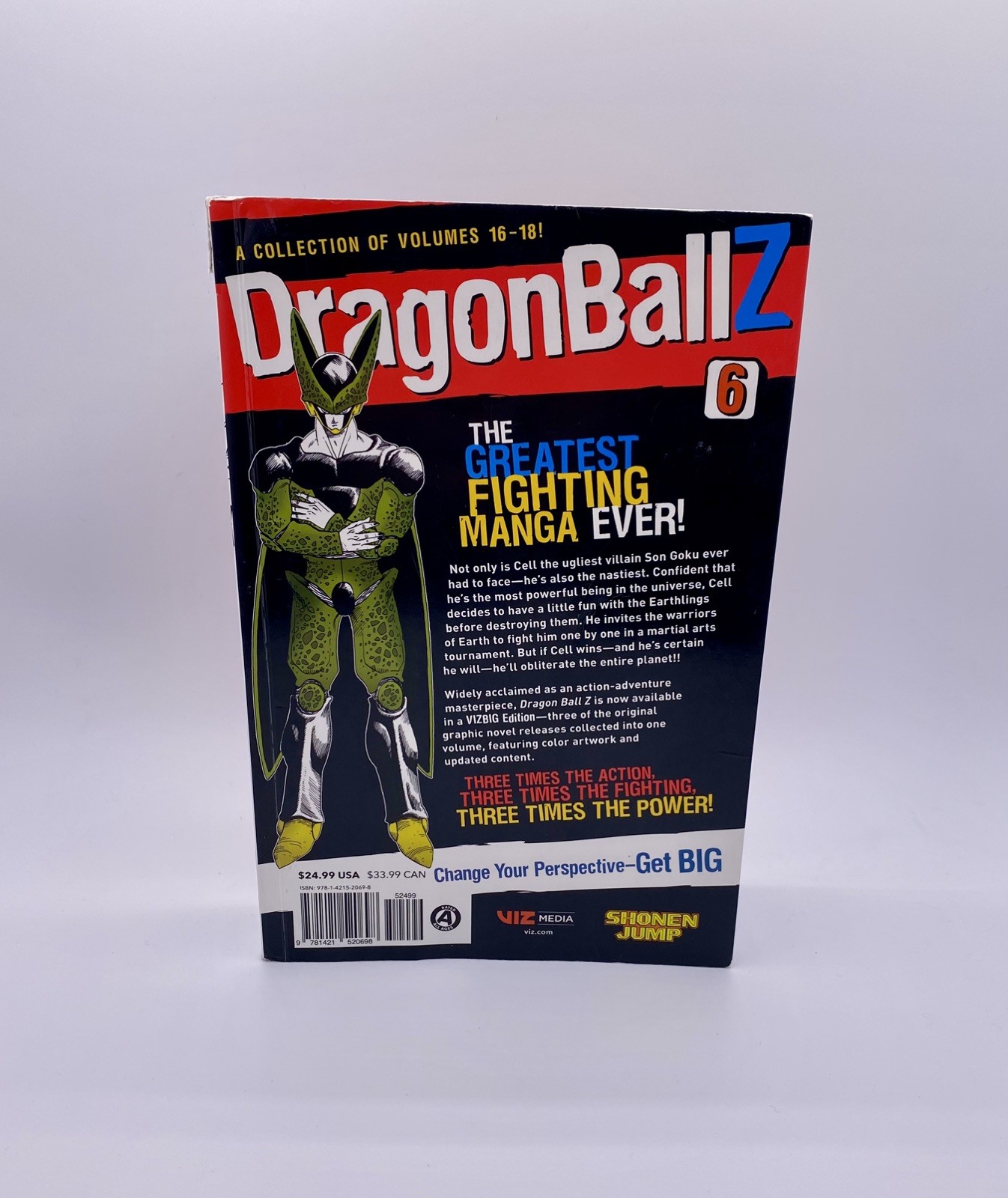 Dragon Ball Z, Vol. 6 (VIZBIG Edition) – Paperback By Toriyama, Akira English