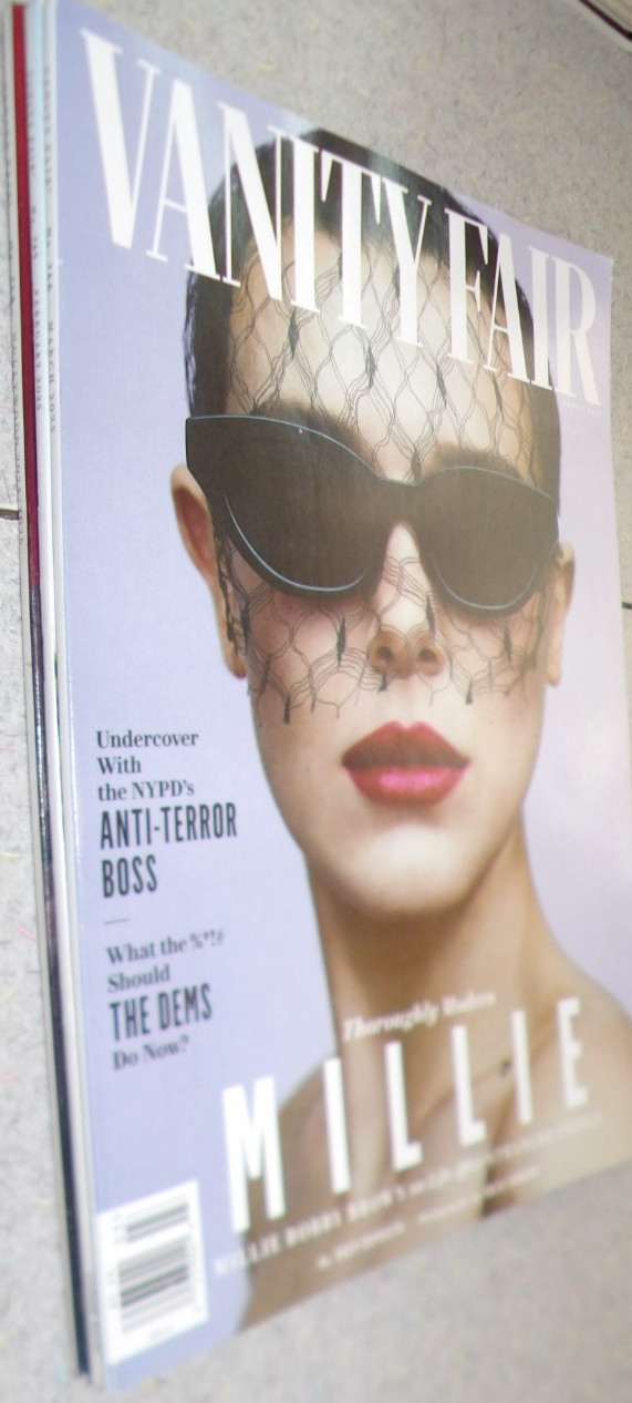 Lot of 10 Vanity Fair Magazines-2025 FEB/MAR/APR/MAY/JUNE/JULY,AUG/SEPT/OCT/NOV