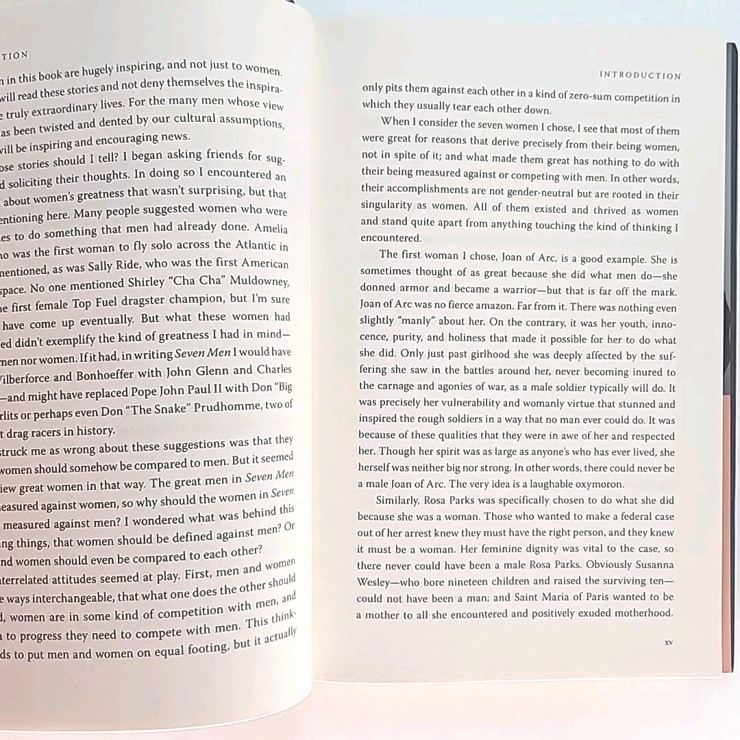 7 Women and the Secret of Their Greatness by Eric Metaxas 1st Edition 2015 Book