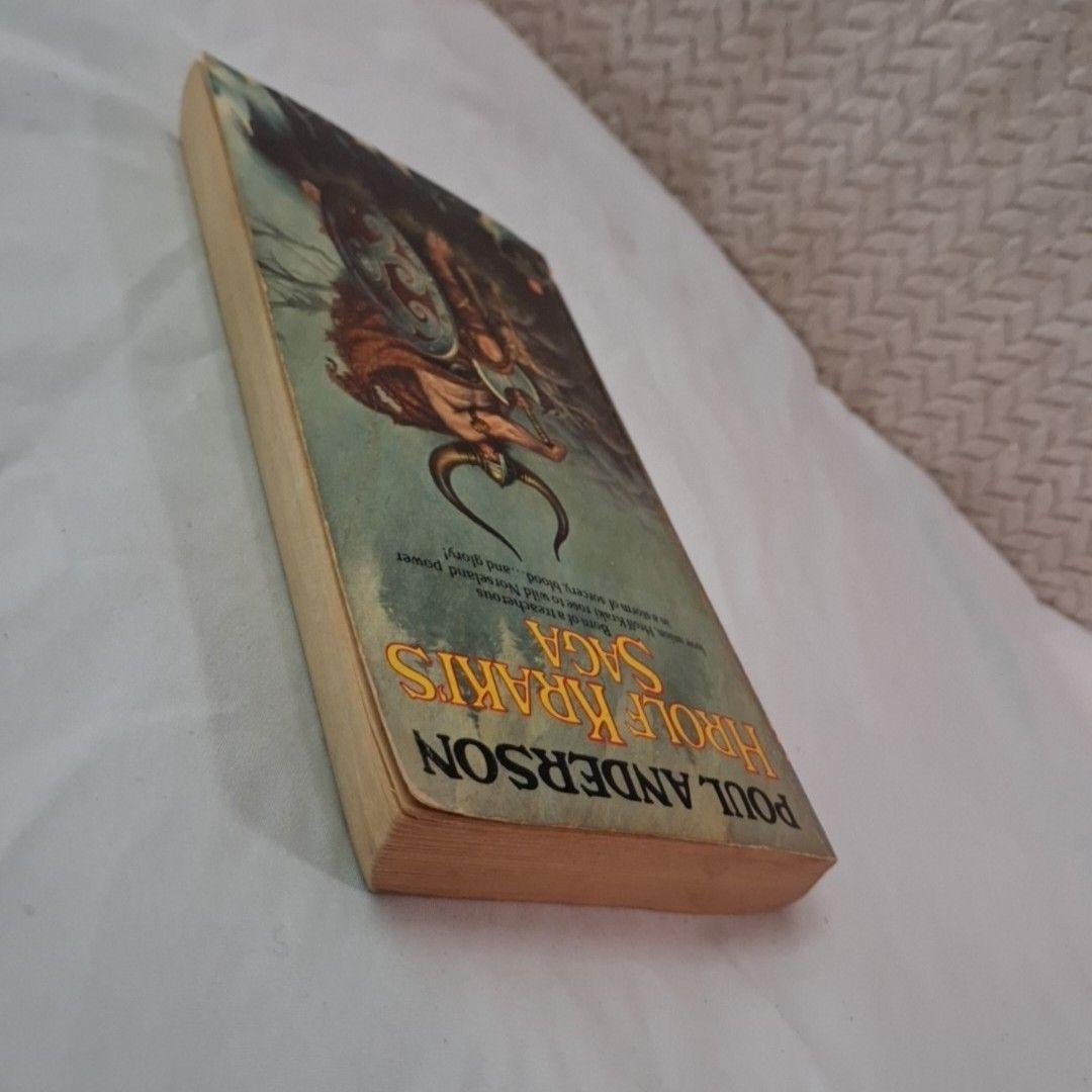 Hrolf Kraki’s Saga By Poul Anderson (1973 PB) Ballantine Del Rey Fantasy 1st Ed
