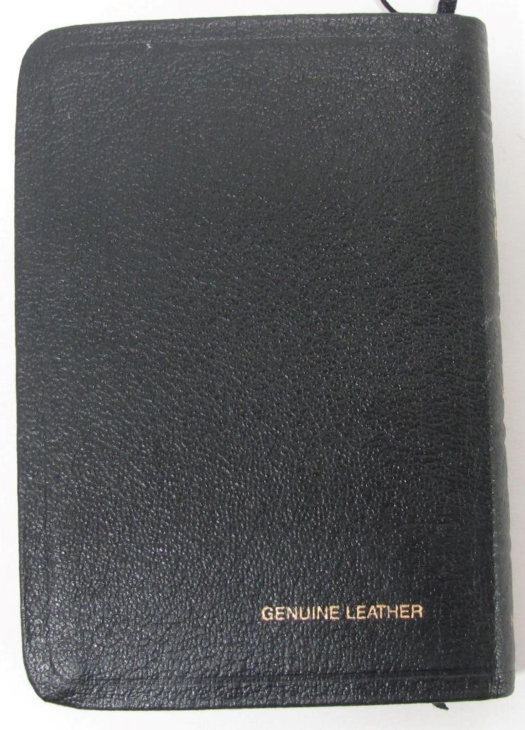 Nelson Smallest Holy Bible 104 King James Version Black Genuine Leather