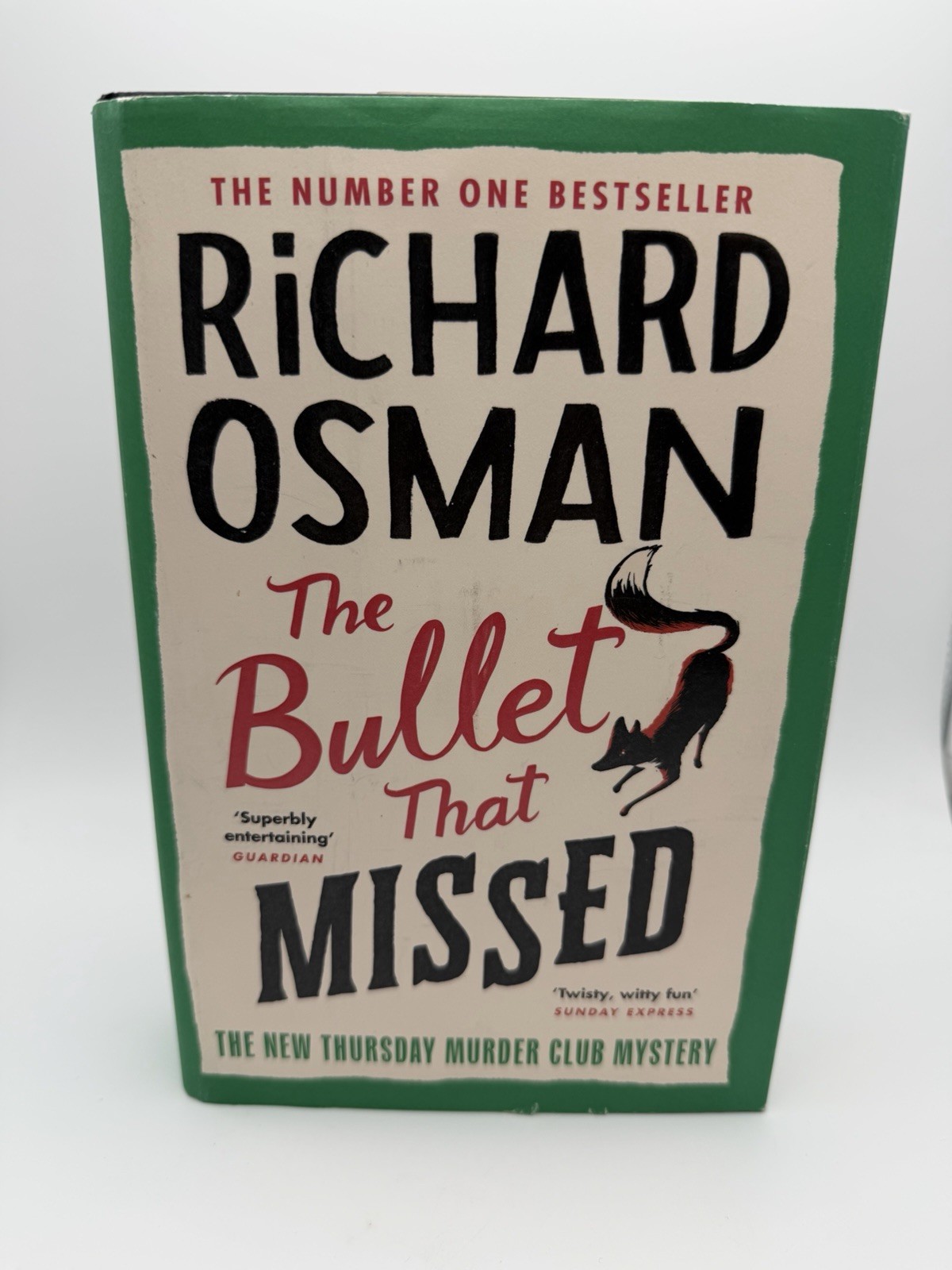 Bullet That Missed, The: By Richard Osman 1st American Ed. HC/BJ 2022 Like New