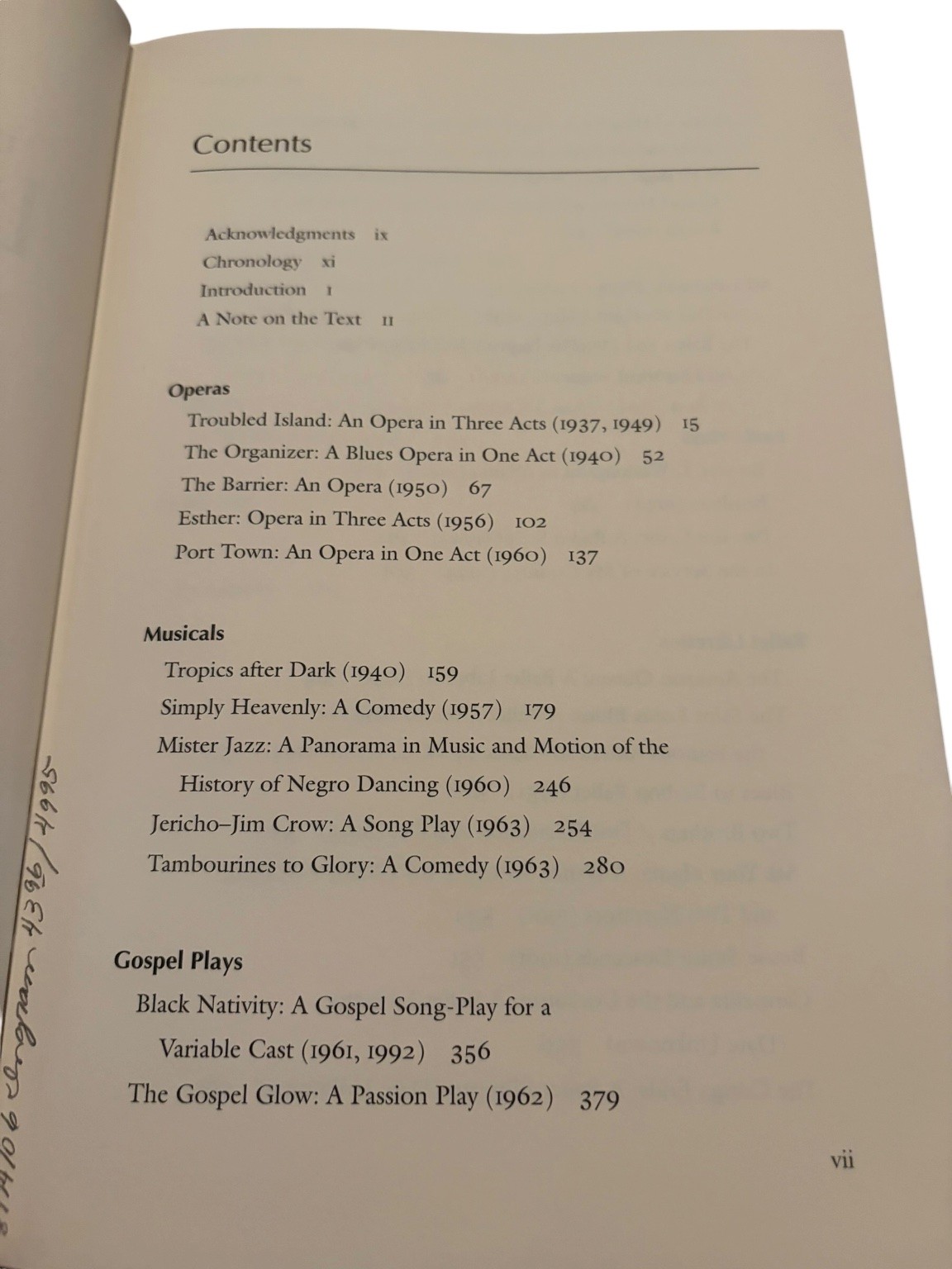 Collected Works Langston Hughes Vol 6 Gospel Plays Operas Drama University