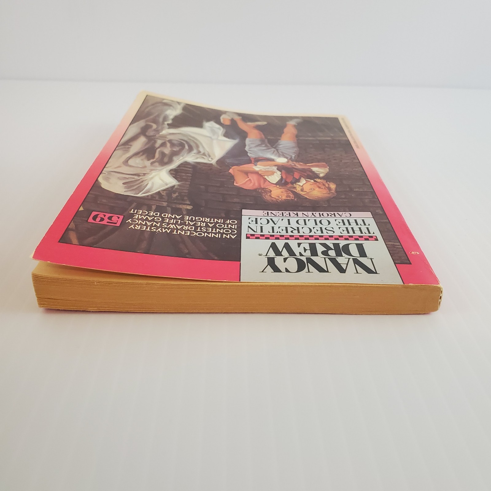Nancy Drew The Secret In The Old Lace #59 Minstrel VTG Cover Carolyn Keene 1988