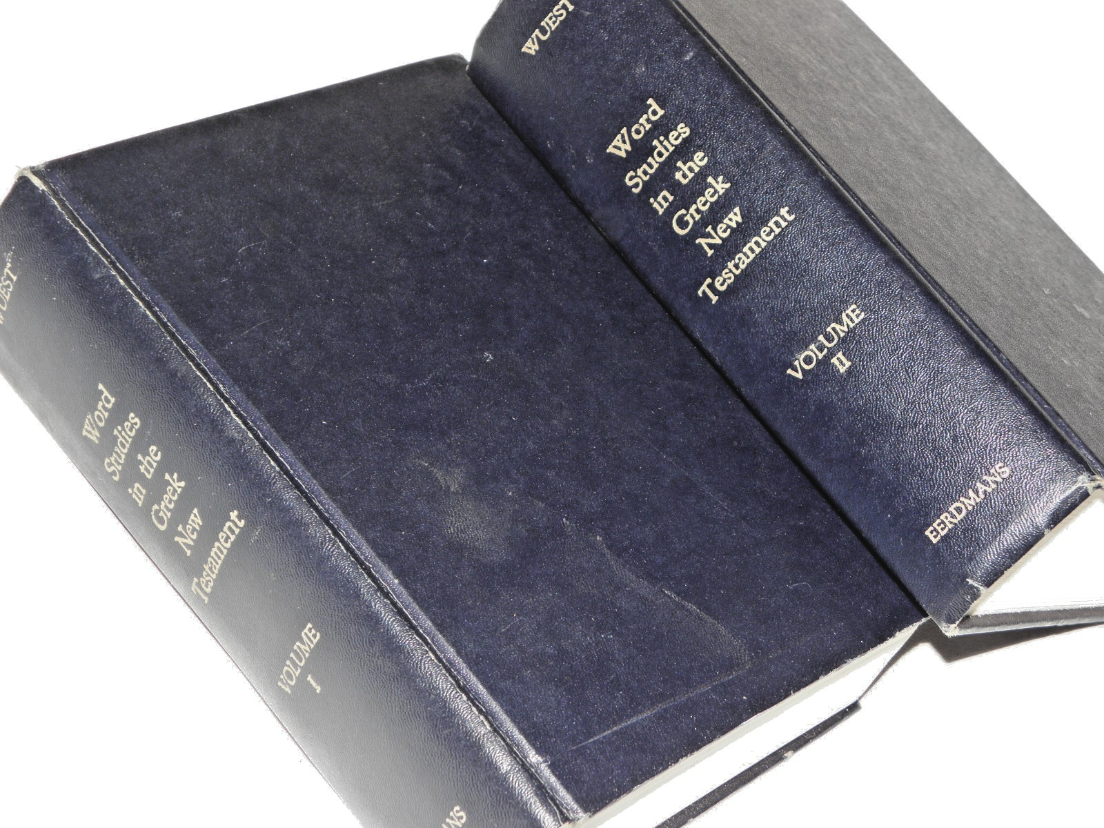 WORD STUDIES in the GREEK NEW TESTAMENT Volume I & II by Kenneth Wuest