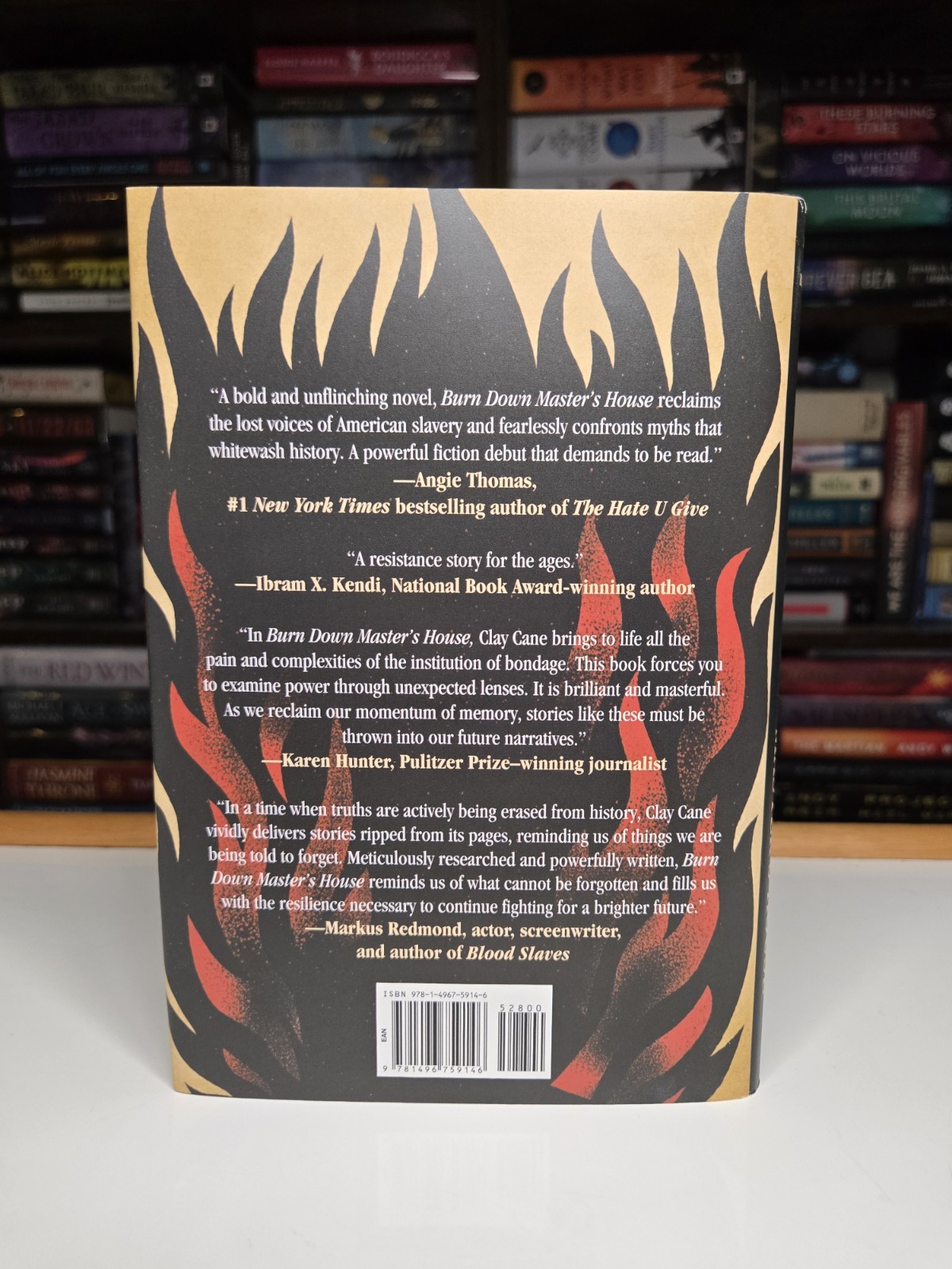 Clay Cane Burn Down Master’s House: A Novel Signed