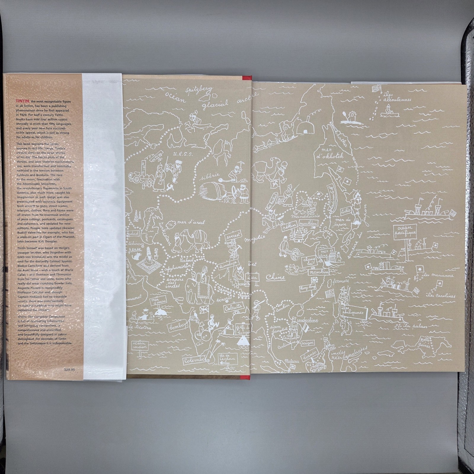 Tintin: The Complete Companion by Michael Farr, Herge, HCDJ 2006 Like New