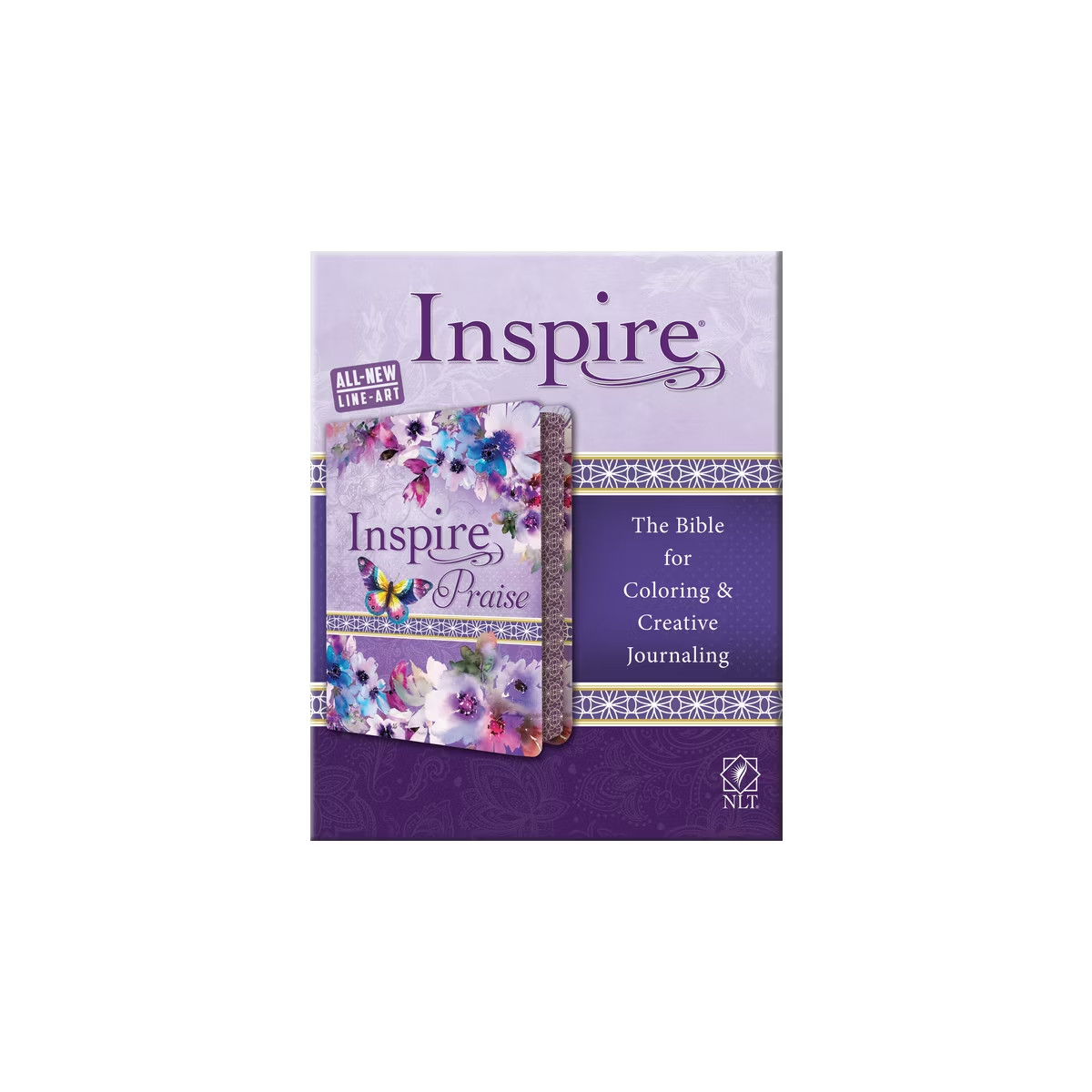 Inspire Praise Bible NLT, Feminine Deluxe by Tyndale: New