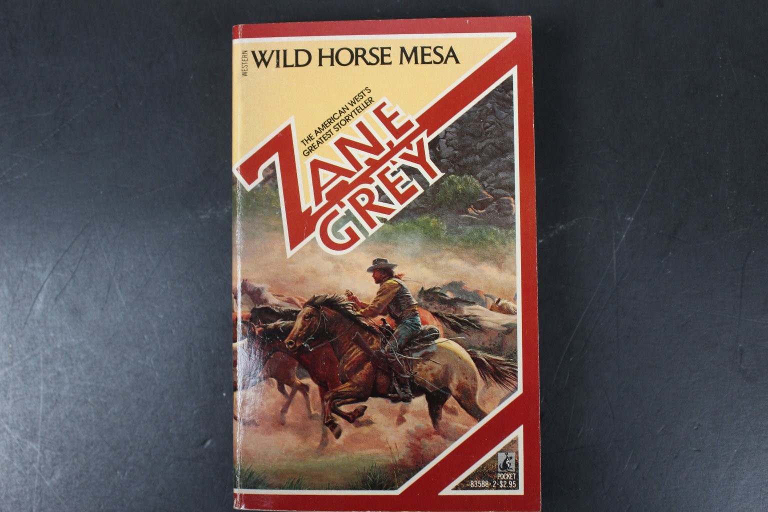 Wild Horse Mesa Zane Grey 1983 First Pocket Books Printing Western Adventure PB